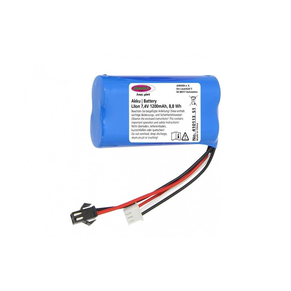 Jamara RC-Monstertruck Akku J-Rock Li-Ion, 7,4V 1200 mAh 8,88Wh für Ferngesteuertes