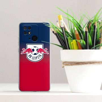 DeinDesign Handyhülle Offizielles Lizenzprodukt RB Leipzig Verlauf RB Leipzig, Xiaomi Redmi 10C Silikon Hülle Bumper Case Handy Schutzhülle