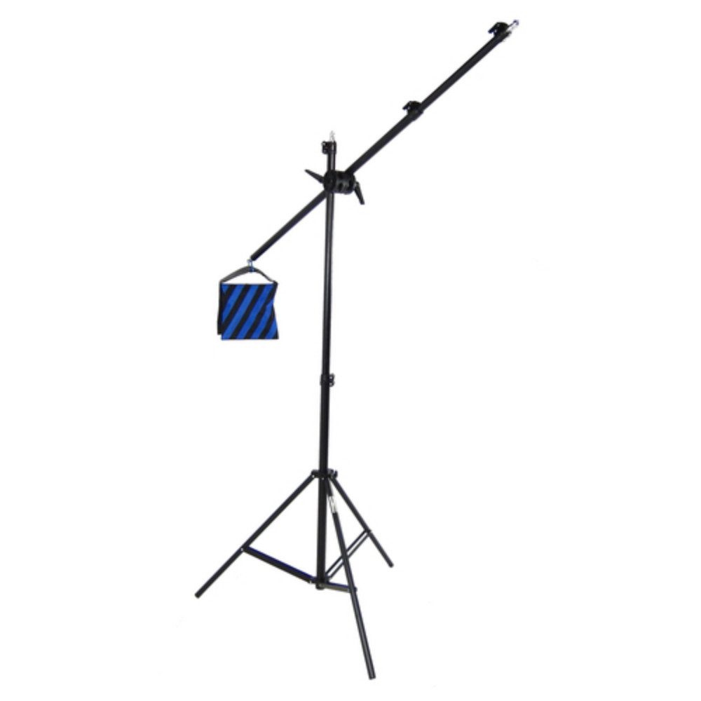 Dynasun Stativ FS502 Galgenstativ (Professional Boom Stand mit Teleskopstange, Stoßdämpfern, Tasche)