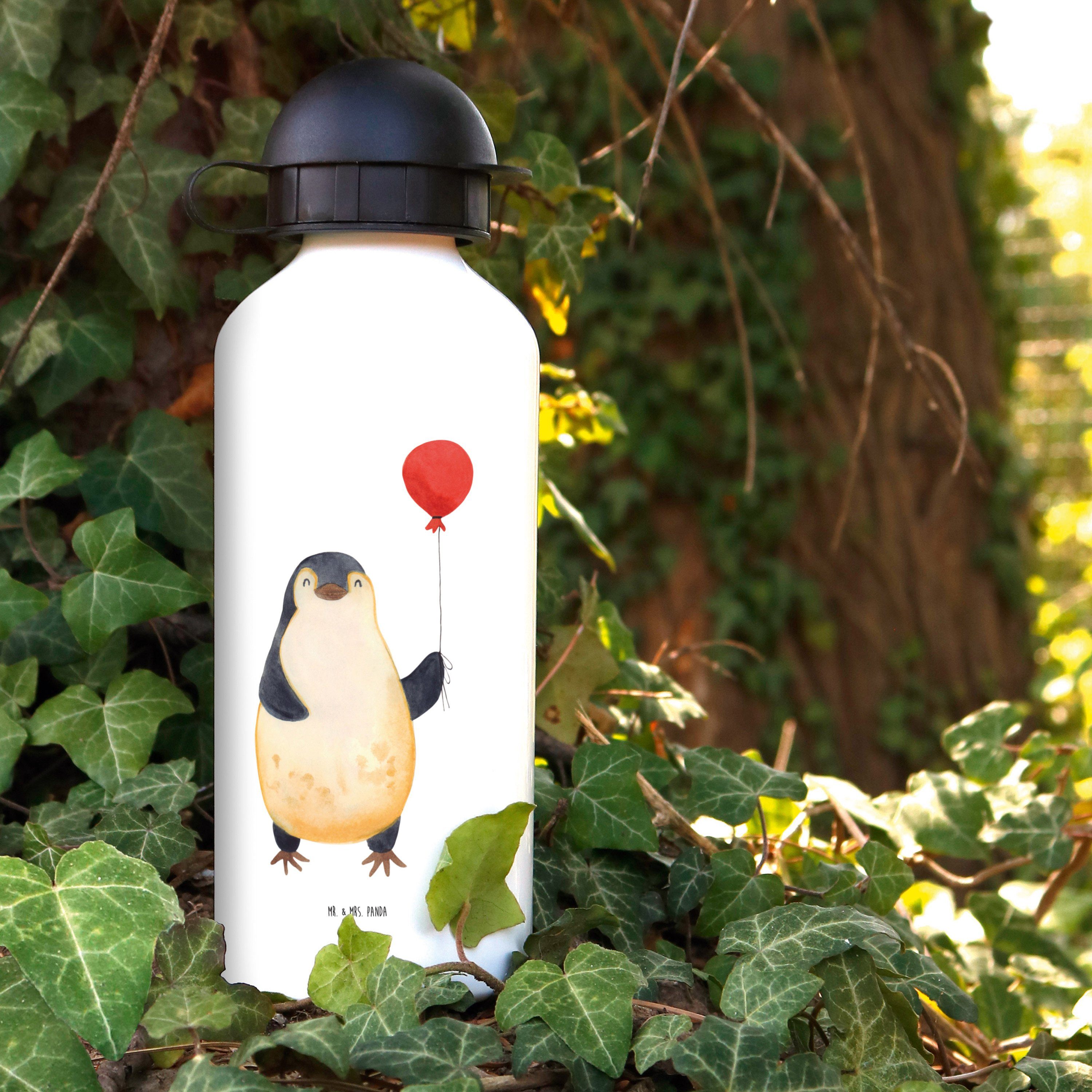 Jahrmarkt, Geschenk, Pinguin Weiß Grundschule Glück, - - & Mr. Luftballon Panda Mrs. Trinkflasche