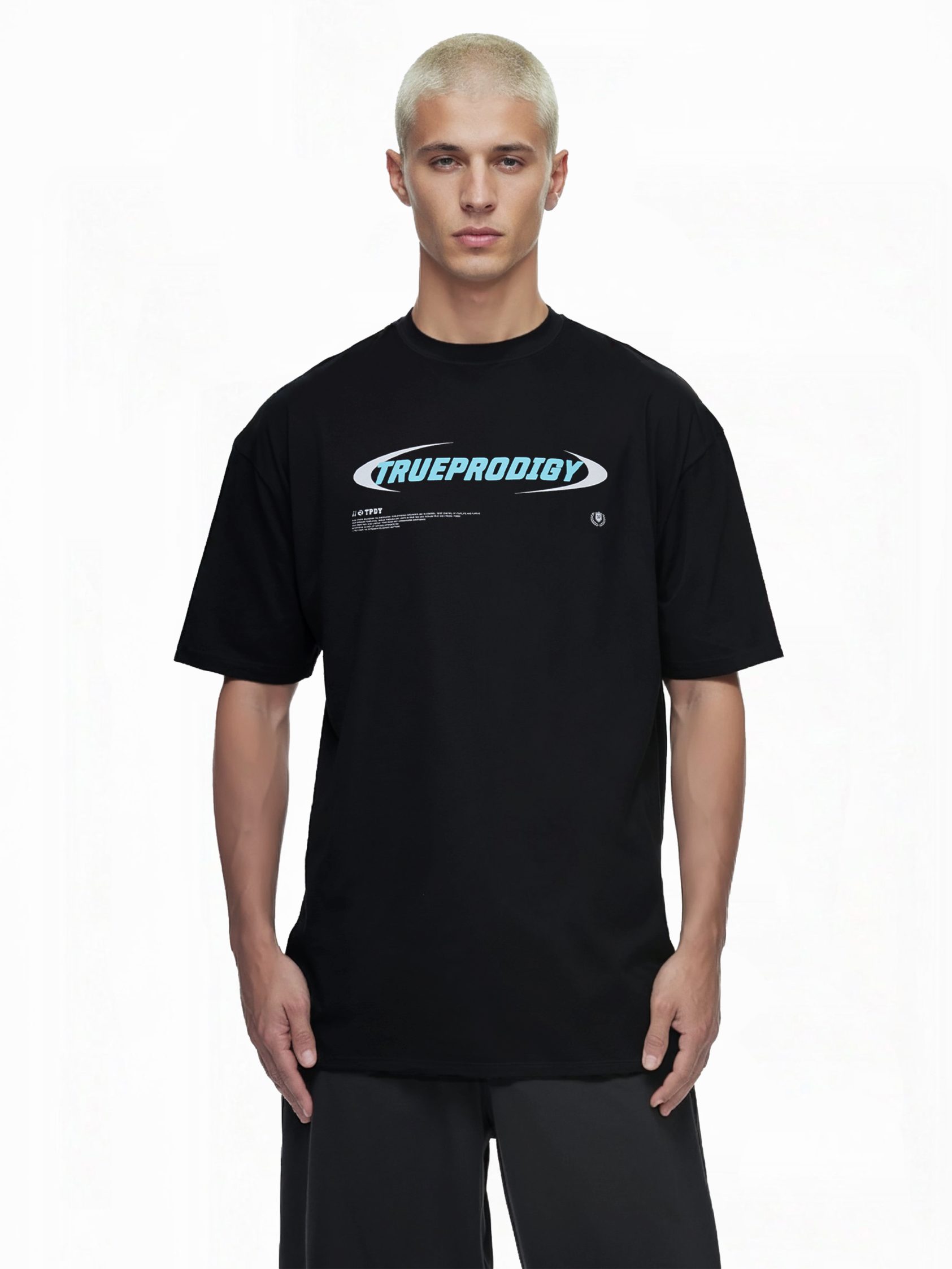 trueprodigy Oversize-Shirt Ravi Logoprint Rundhals dicker günstig online kaufen