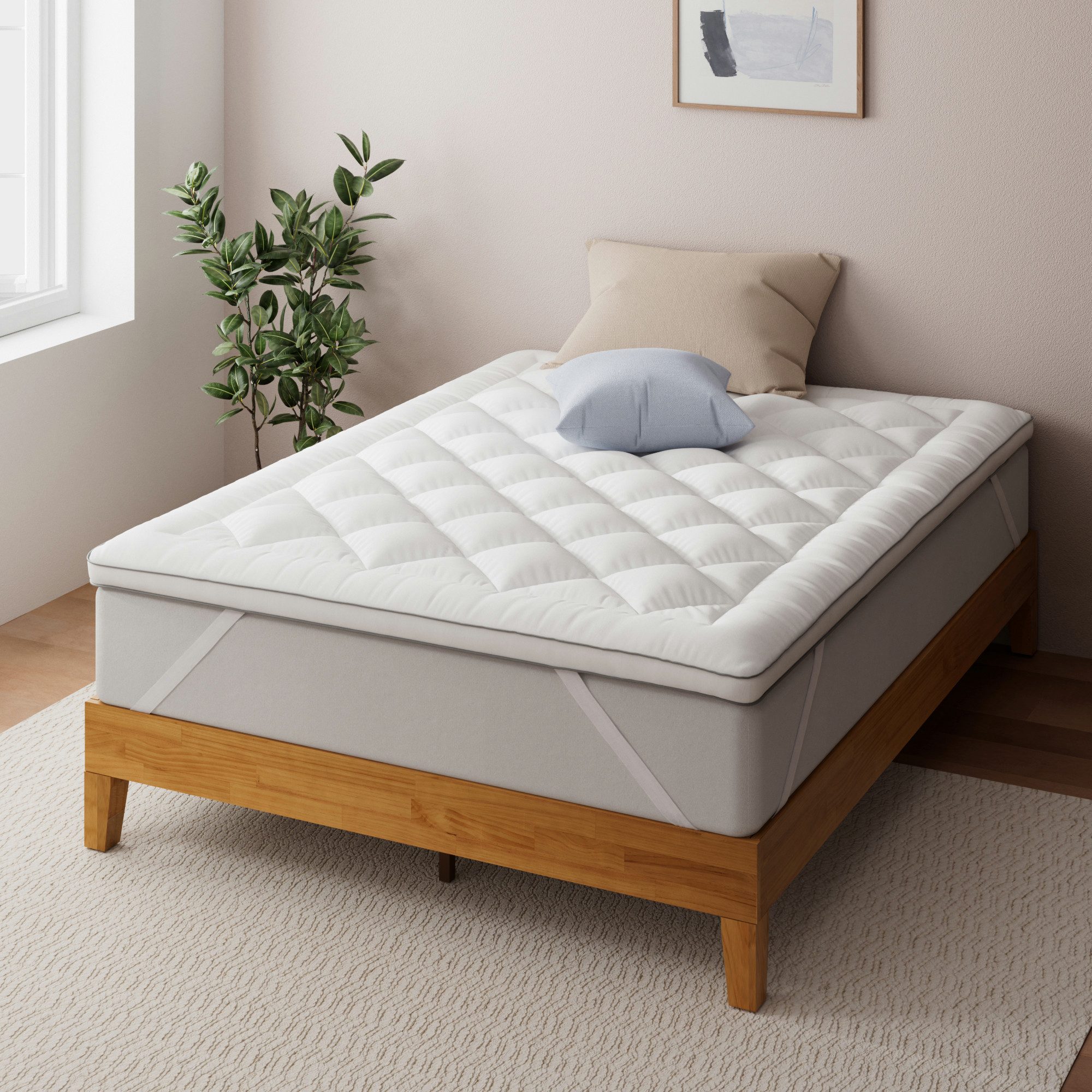 ZINUS, Topper ComfortSleep aus nachhaltiger Bambusfaser - Premium Matratzen günstig online kaufen