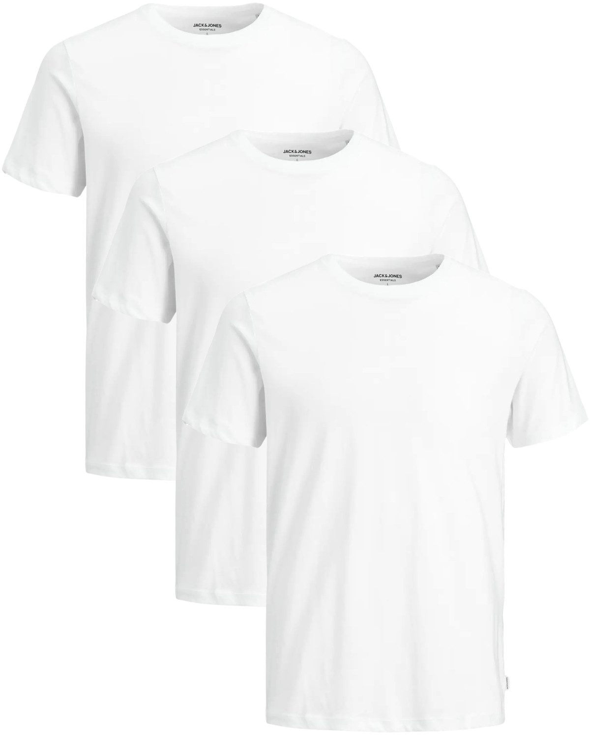 Jack & Jones T-Shirt (Spar-Set, 3er-Pack) O-Neck & V-Neck, in Unifarben, au günstig online kaufen