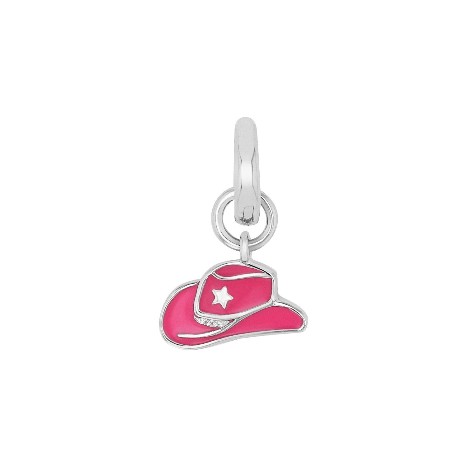 Amor Bead Amor Charm für Damen, 925 Sterling Silber, Hut (Charm, 1-tlg)