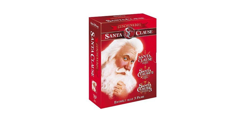 Leonine DVD Santa Clause Geschenkbox (Alle 3 Filme)