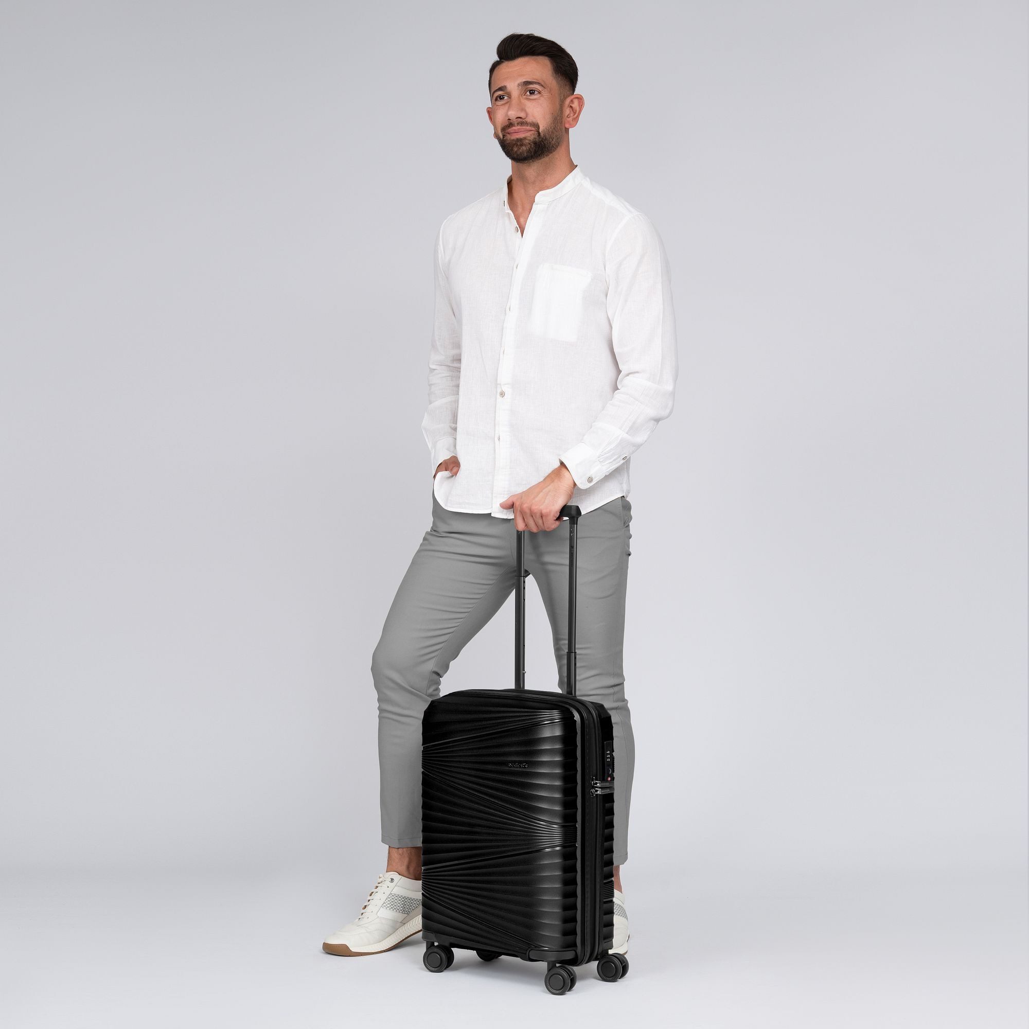 Pactastic Handgepäck-Trolley Collection 02, 4 Rollen, Polypropylen günstig online kaufen