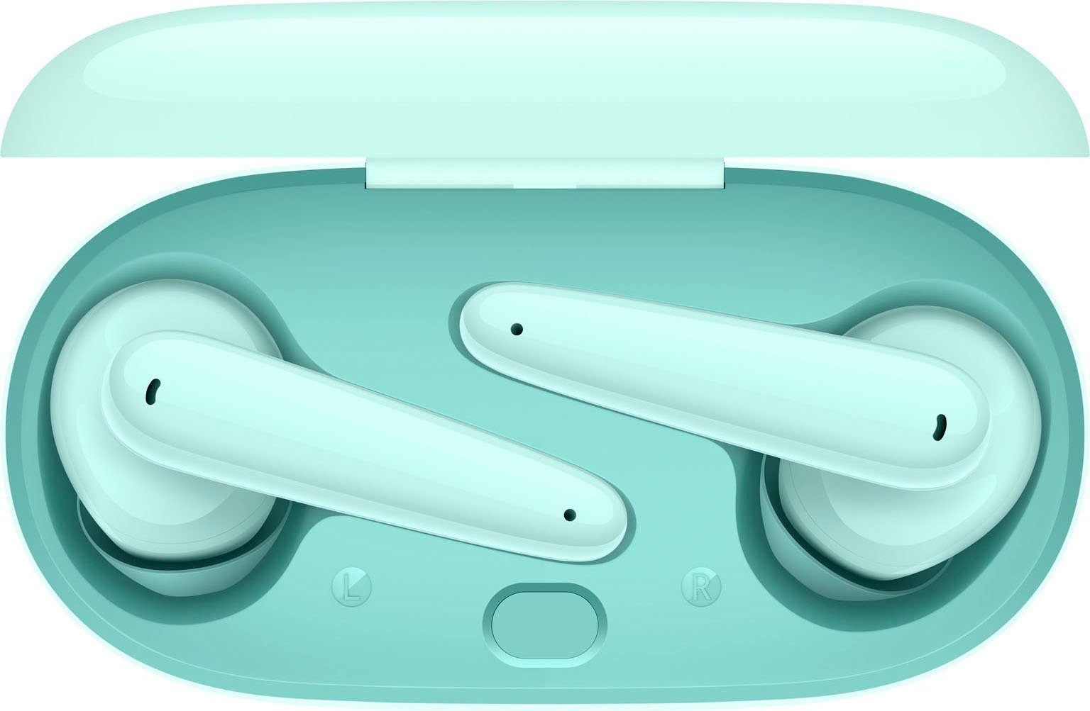 Sound, Lange SE Huawei (Premium-Design, Akkulaufzeit) Kristallklarer wireless Blau In-Ear-Kopfhörer FreeBuds