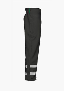 TINEZ workwear Schlupfhose REFLECT durchgehende Reißverschlüsse, wasserdicht