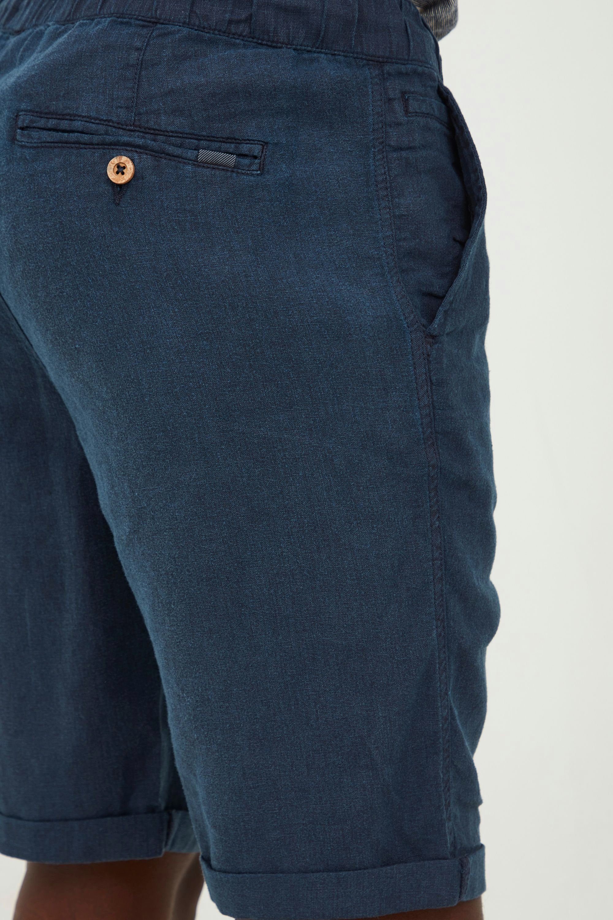 Hose Shorts (194010) !Solid INSIGNIA Leinen - SDTruc Shorts Linen kurze BLUE 21105213 aus