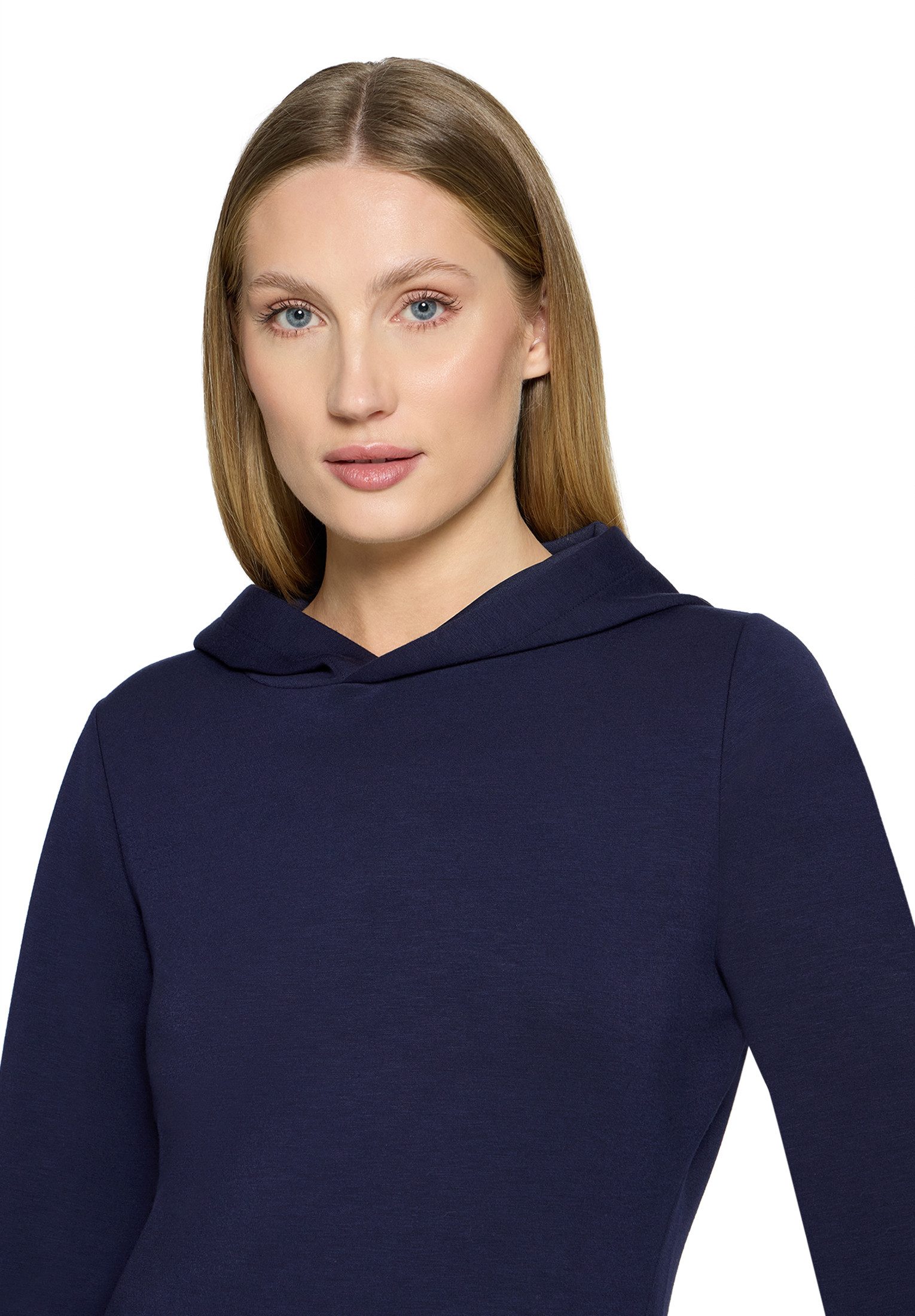 Cartoon Druckkleid Damen mit Kapuze