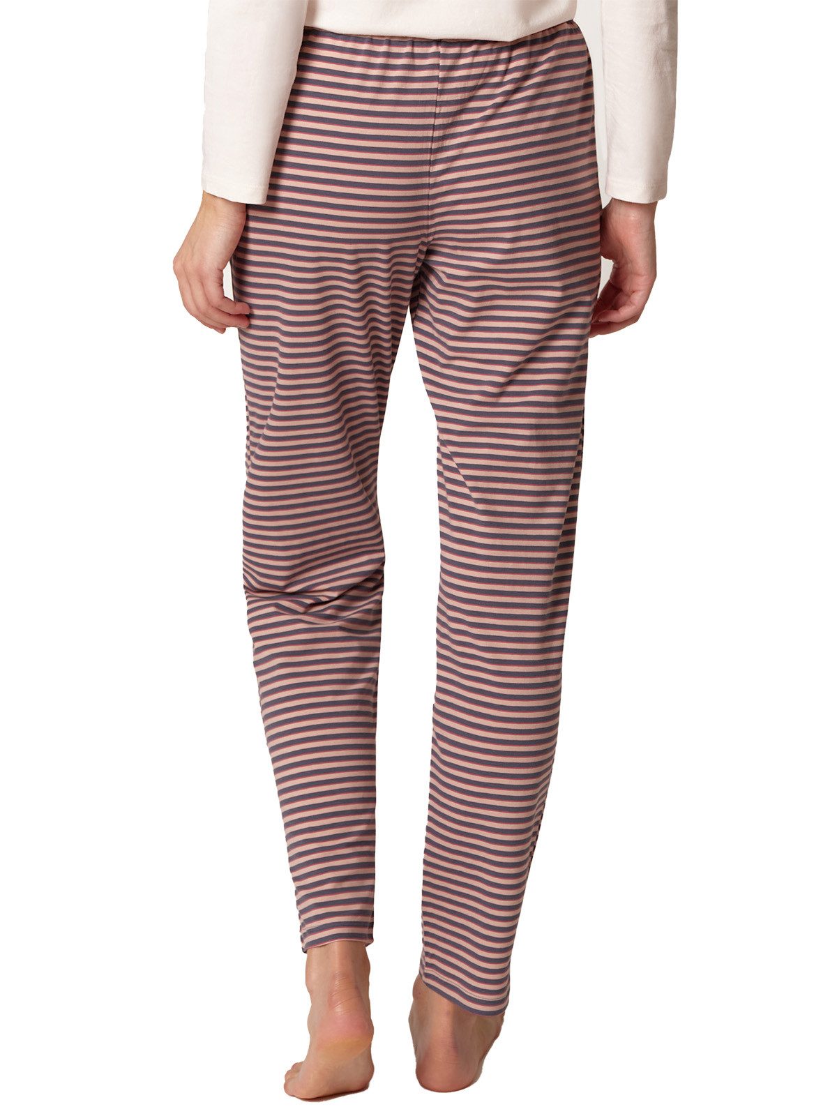 HUBER Loungehose Damen Hose lang hautnah Night Basic Selection (Stück, 1-tlg) -