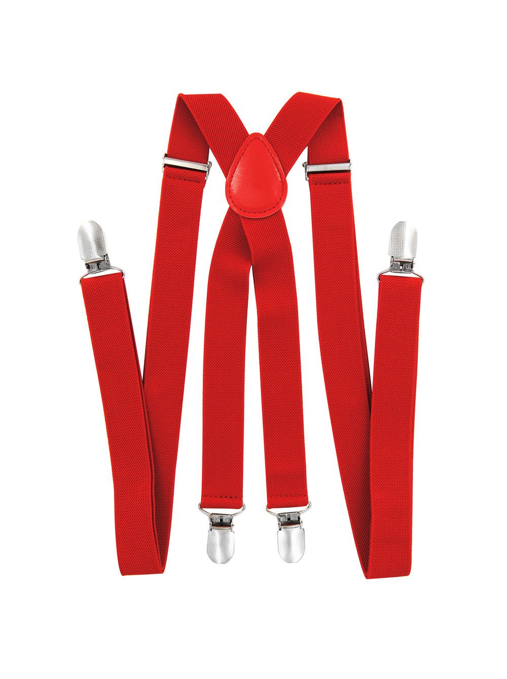 axy Hosenträger Herren Hosenträger 4 Stabile Clips X-Form 2,5cm Breit verstellbar und elastisch 120cm Lang
