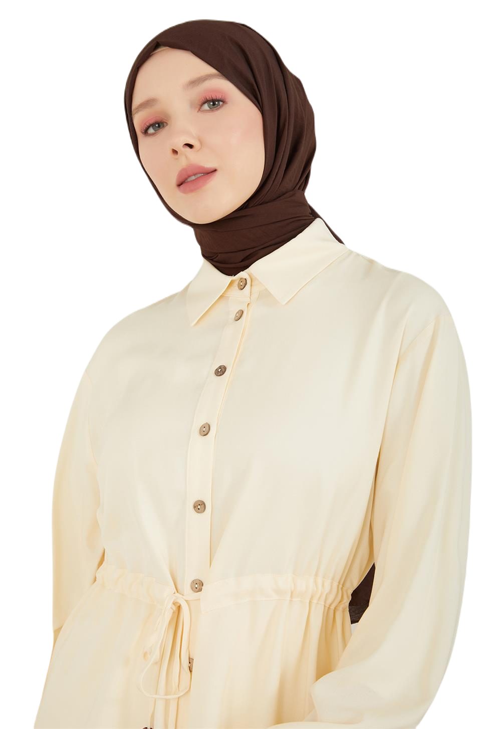 ARMİNE Business-Kostüm Armine geknöpfter Viskose-Anzug – moderne und elegante Hijab-Mode