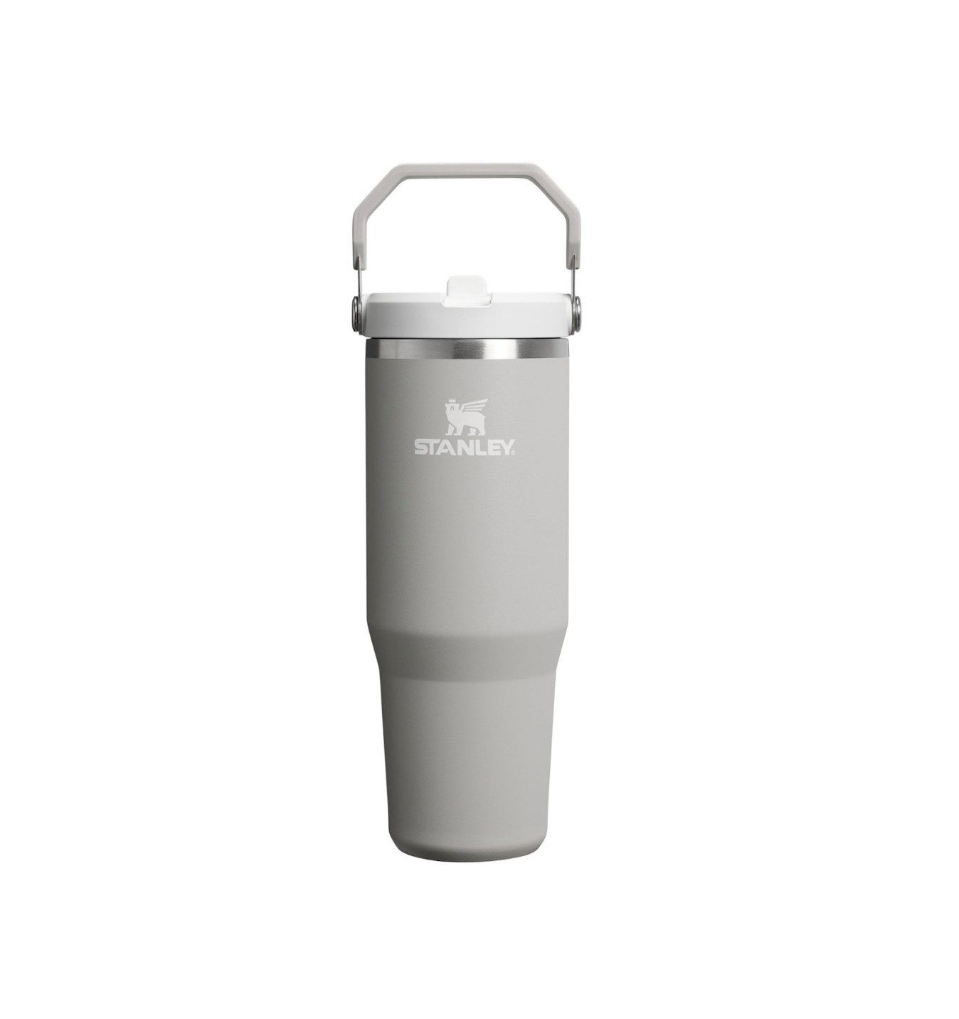 Stanley 1913 Isolierflasche The Iceflow™ Flip Straw Tumbler, doppelwandigen Vakuumisolierung, 18/8 Edelstahl, Inhalt 890ml