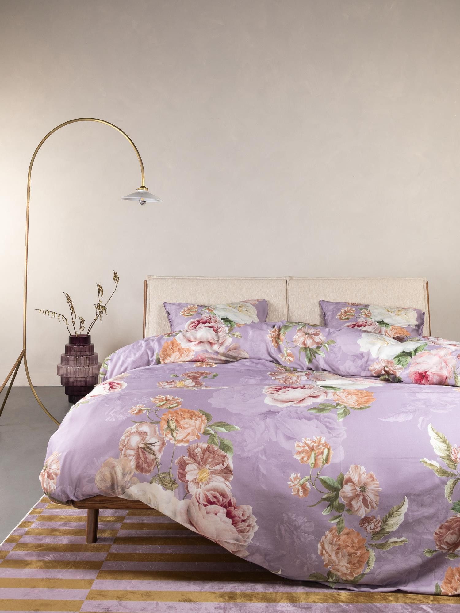 Essenza Bettwäsche Orianna, Satin, 2 teilig, mit floralem Muster