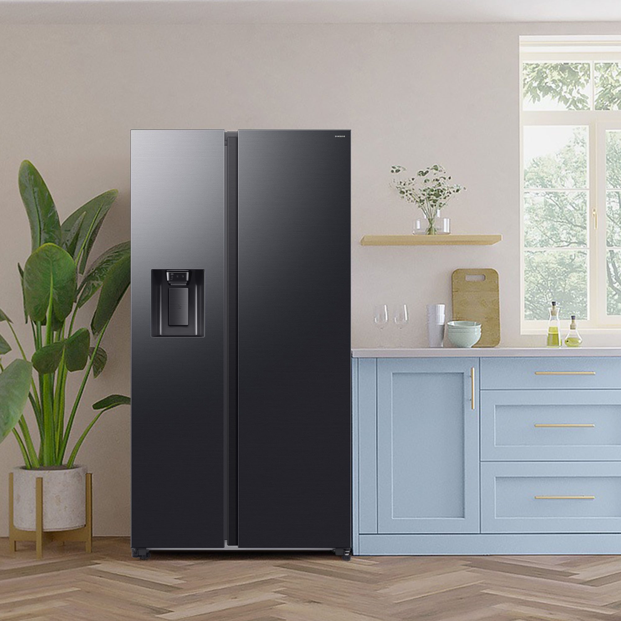 Samsung Side-by-Side RS70F RS70F65KDF, 178 cm hoch, 91,2 cm breit