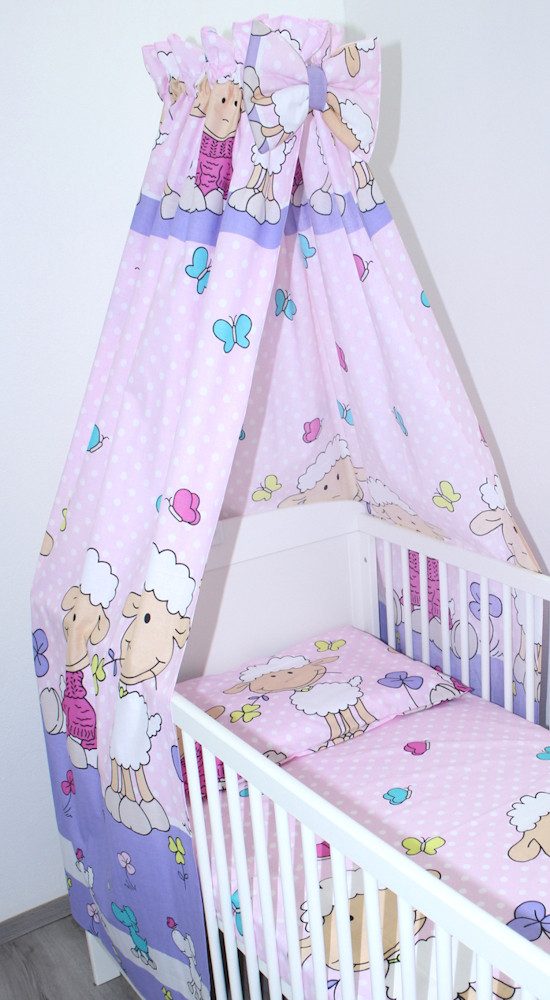 Betthimmel Vollstoff Himmel für Baby Bett Vollstoffhimmel