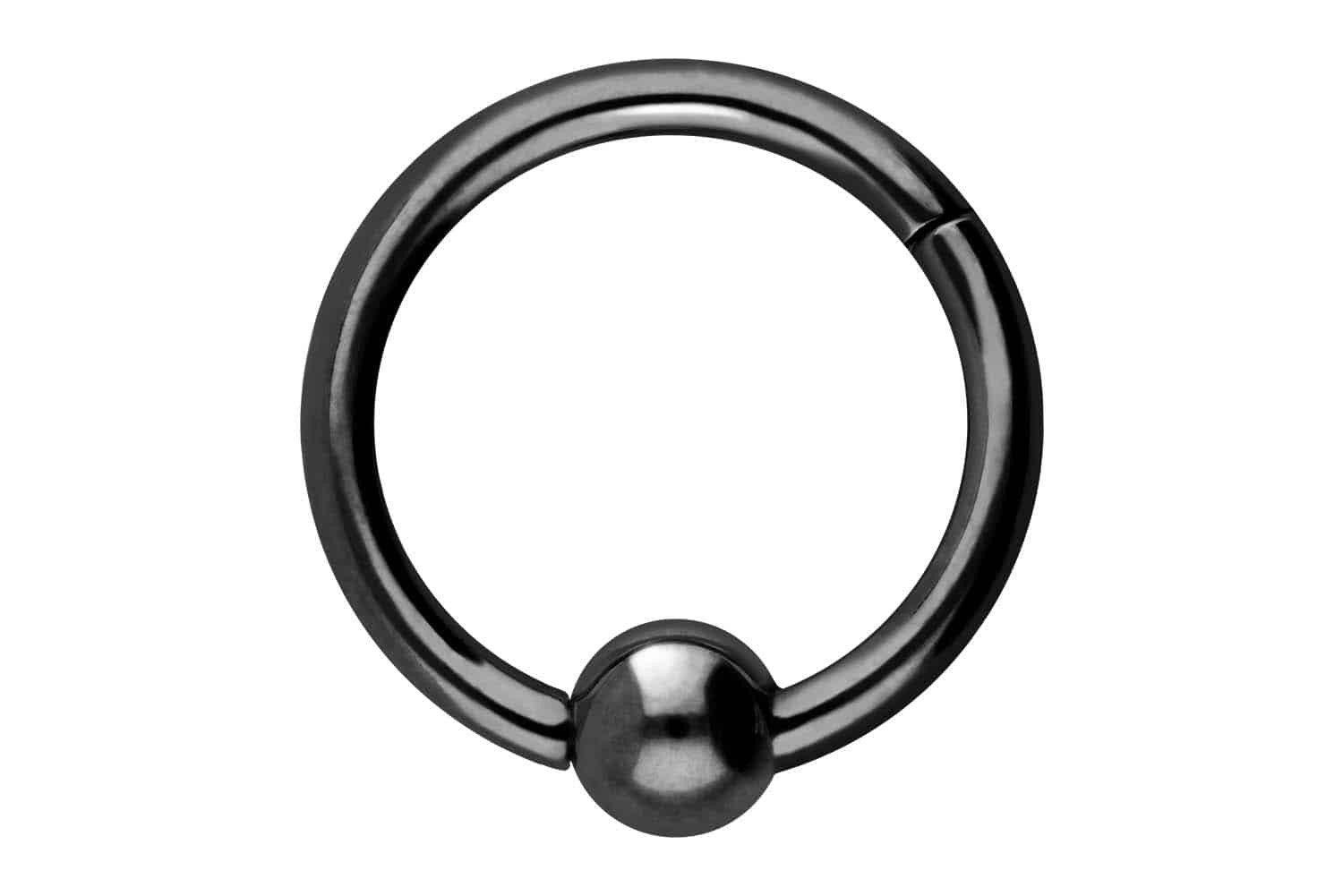Piercing-Set Chirurgenstahl Segmentring Clicker KUGEL