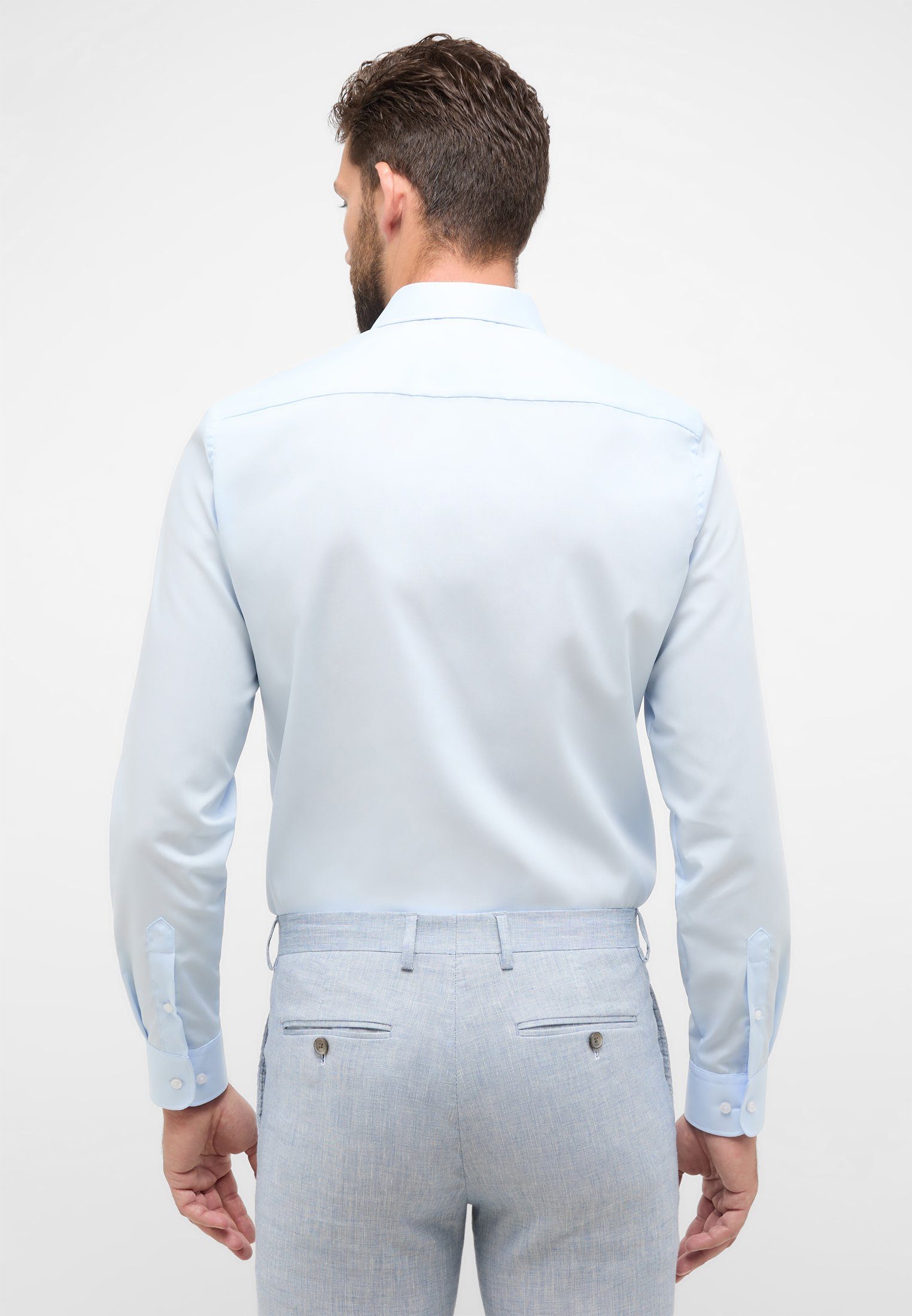Eterna Langarmhemd SLIM FIT NON IRON (bügelfrei) günstig online kaufen