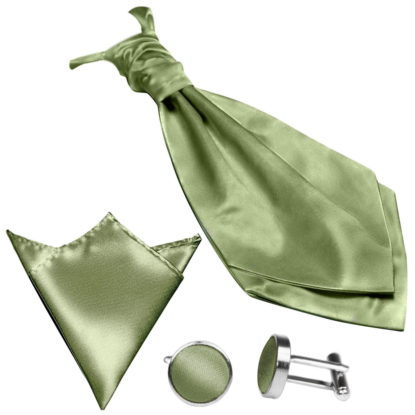 Resedagrün - Farbtöne: Salbei-Grün, Jadegrün, Khaki, Kaki, helles Oliv-Grün, Hellgrün, Sage-Grün