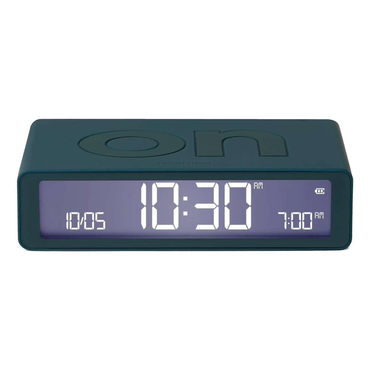 Lexon Quarzwecker LR157BF9 Digital Flip Classic Blau