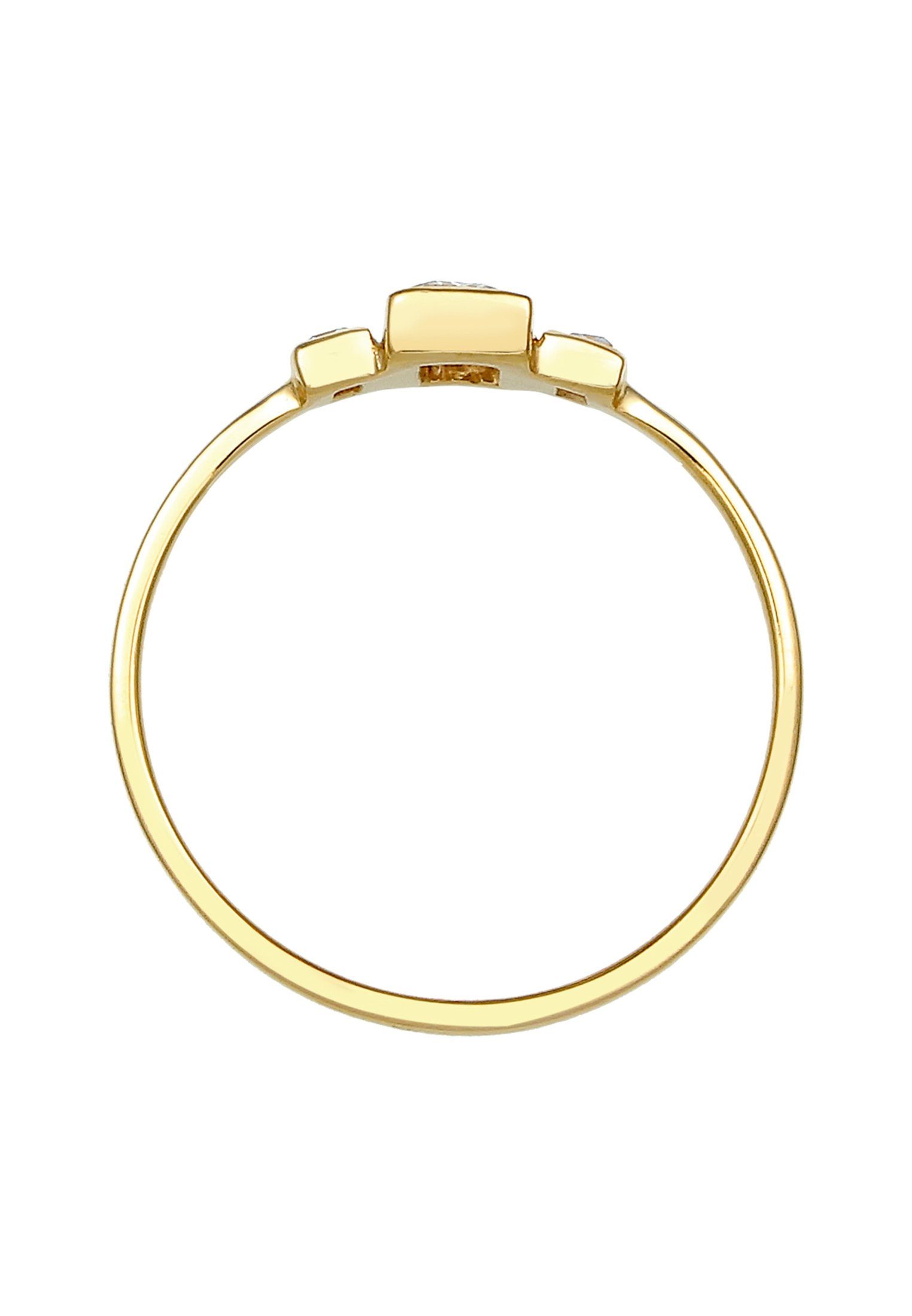 Elli Premium Verlobungsring Verlobungsring Topas Weiß 375 Gelbgold günstig online kaufen