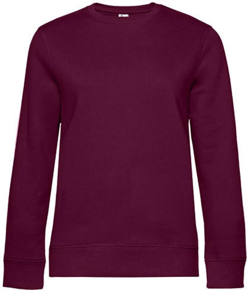 B&C Sweatshirt QUEEN Crew Neck Sweat /Women, gekämmte Baumwolle