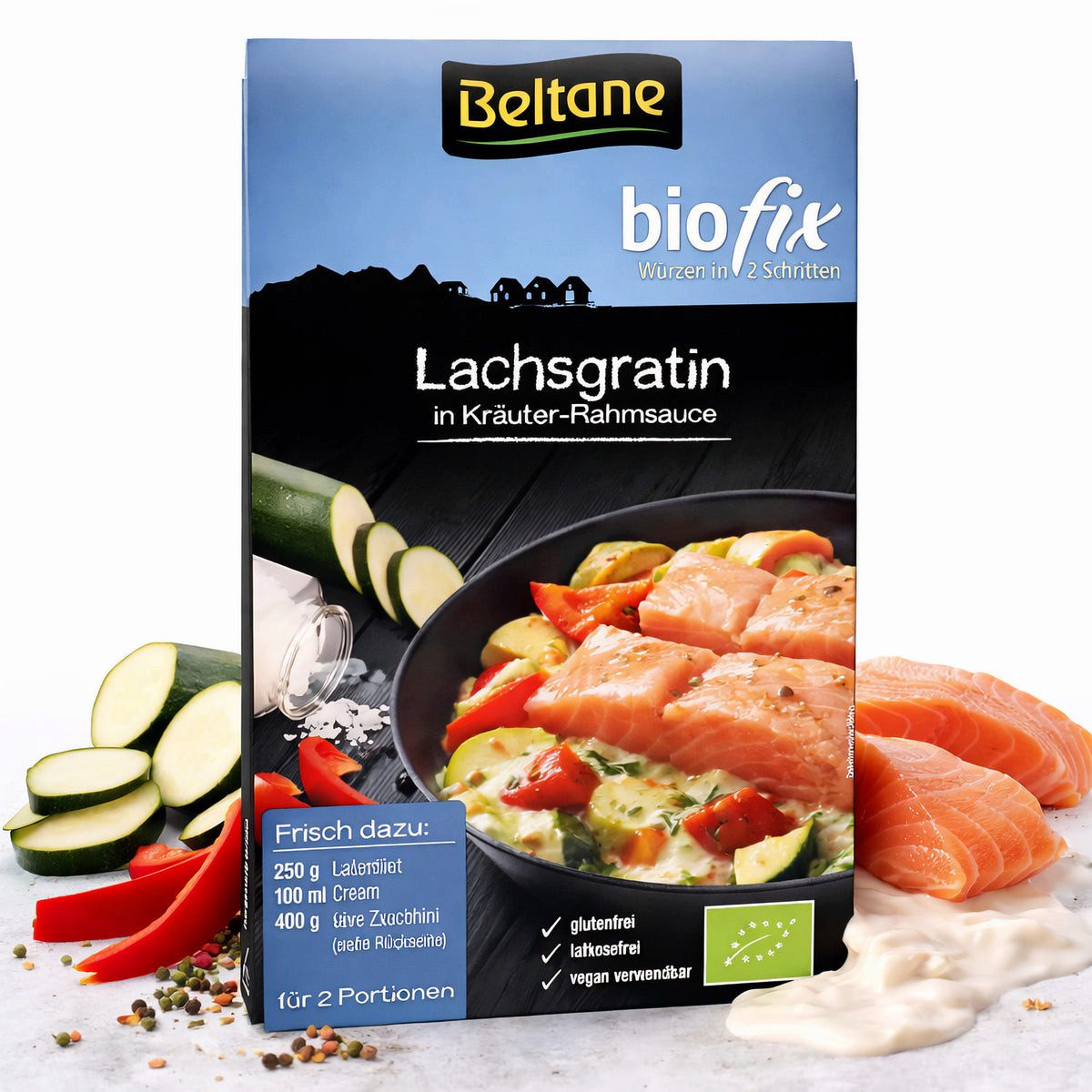 Bel Salz Beltane Bio Fix für Lachsgratin
