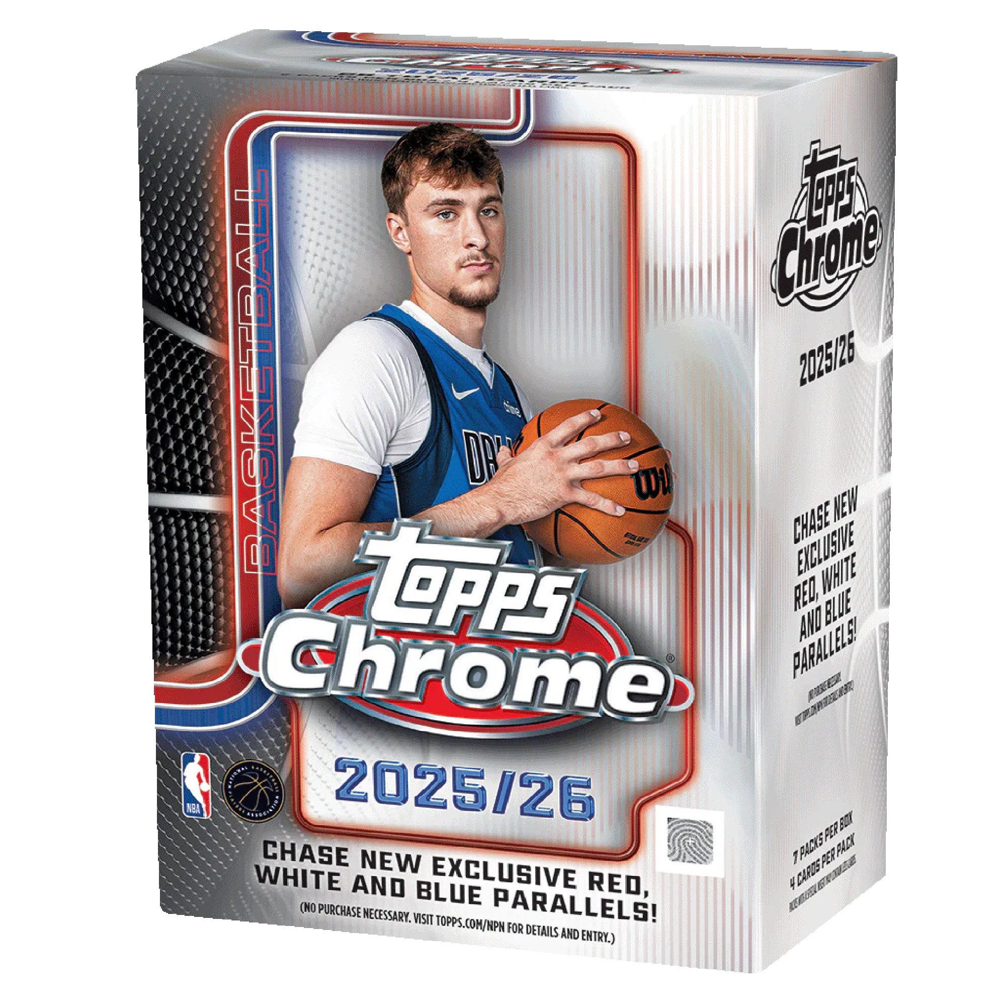 Topps Sammelkarte Topps Chrome Basketball 2025/26 - 1 x Value Box