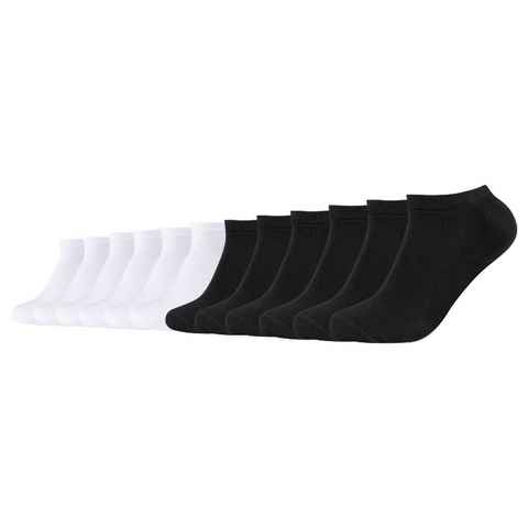 Camano Sneakersocken Unisex Socken Ca-Soft Organic Cotton Sneaker (12-Paar) aus pflegeleichter Baumwollmischung