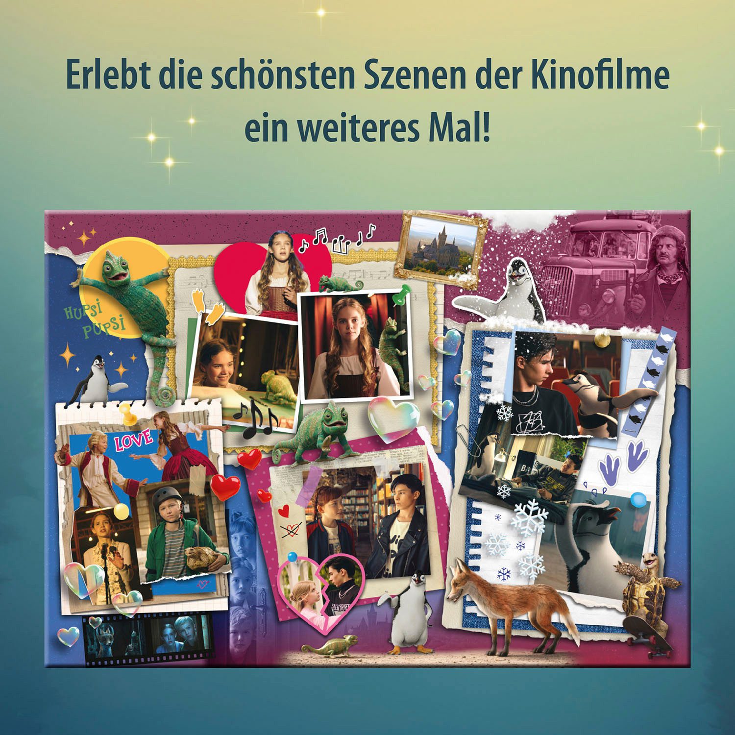 Kosmos Puzzle Die Schule der magischen Tiere, 200 Teile, 200 Puzzleteile, Made in Germany