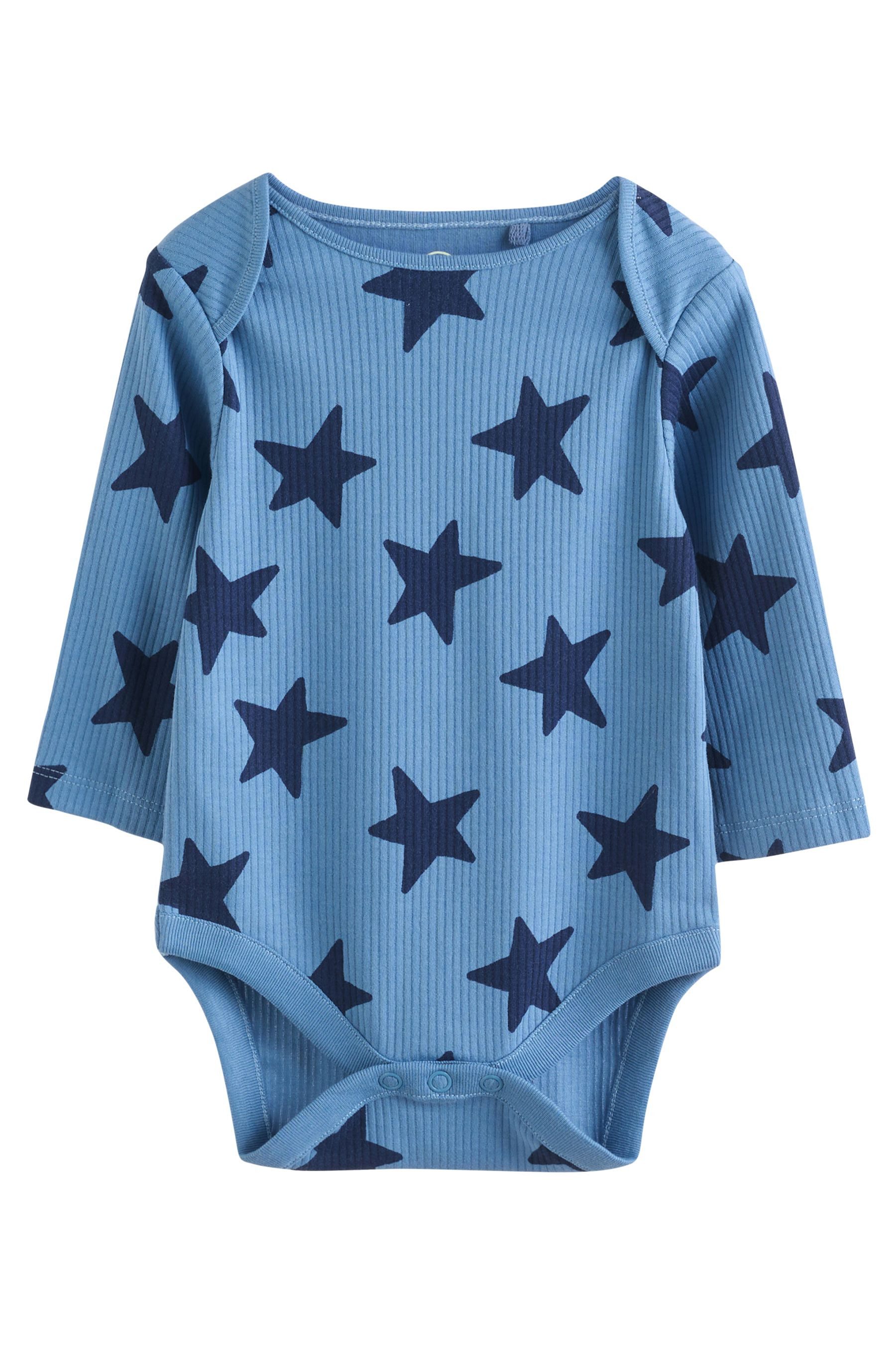 Next Langarmbody Langärmelige Babybodys im 5er-Pack (5-tlg)