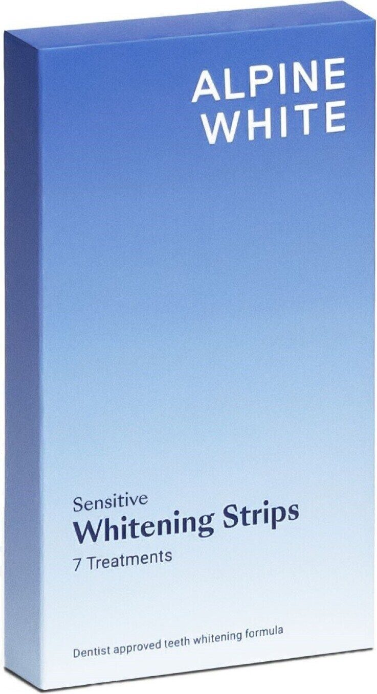 ALPINE WHITE White Stripes ALPINE WHITE Whitening Strips Sensitive