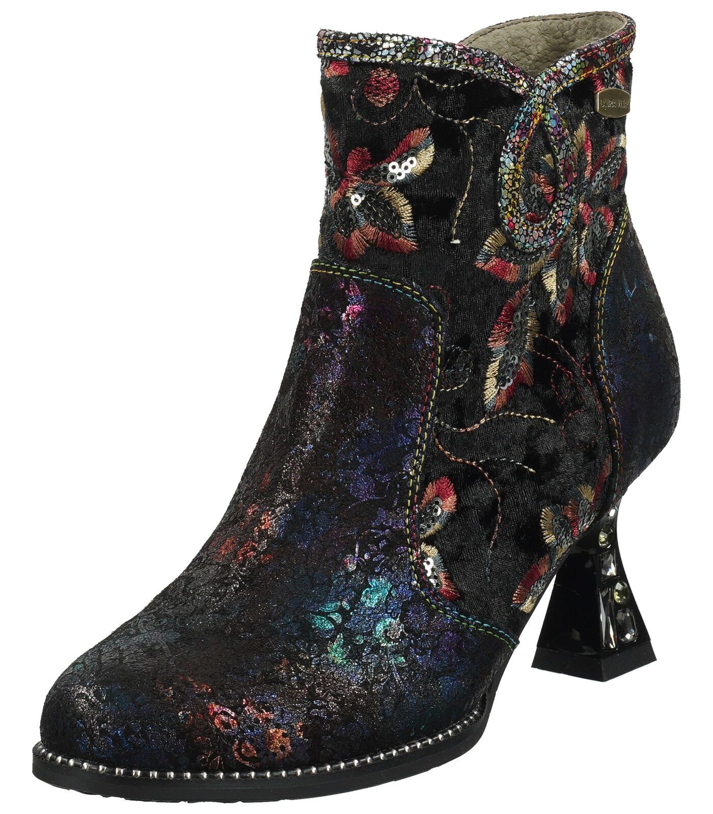 Laura Vita Damen Stiefeletten Ancnao 139 – Blockabsatz, Pull-On, PVC & Gummisohle