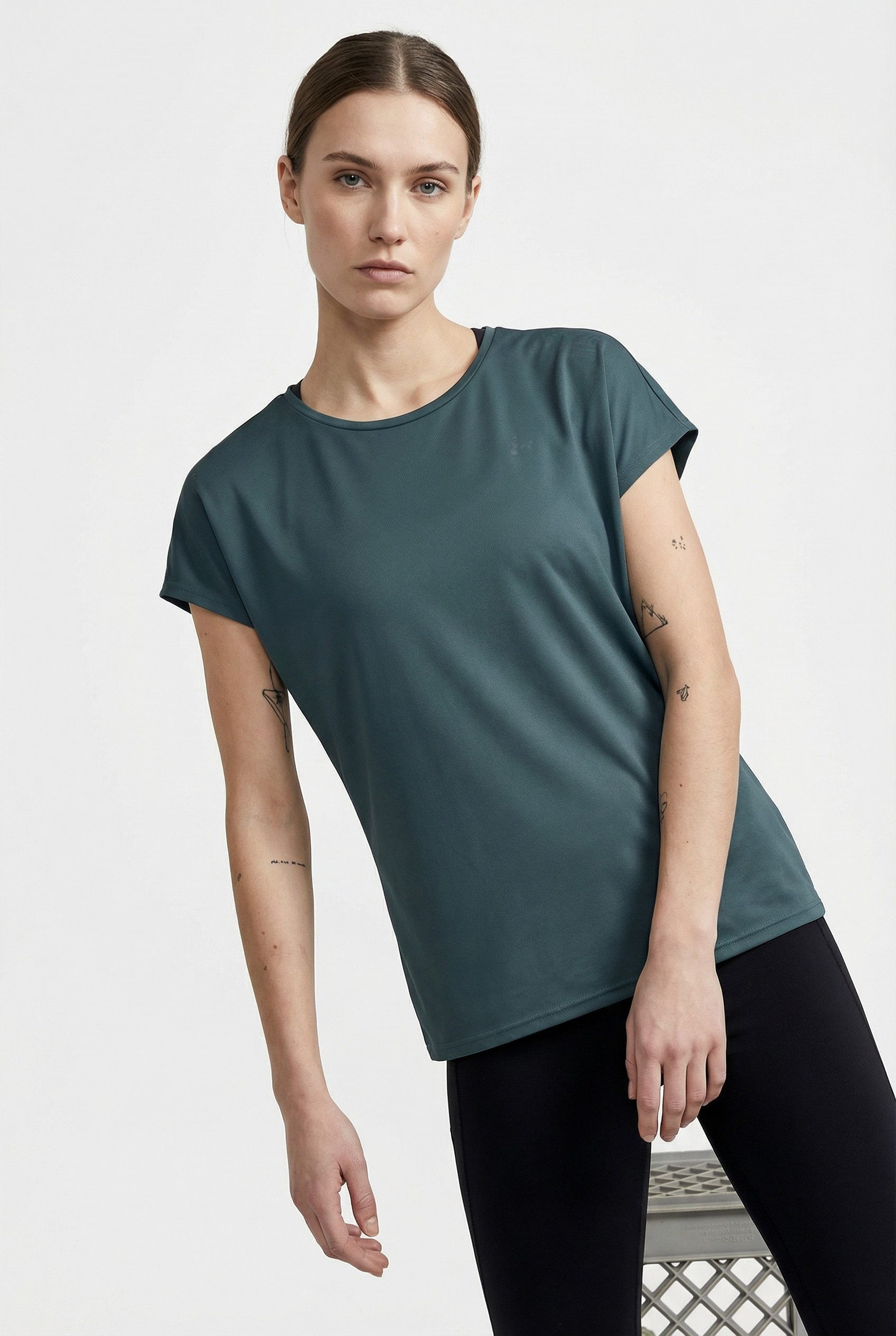 ONLY Play Funktionsshirt ONPAUBREE SS LOOSE TRAIN TEE CURVY NOOS