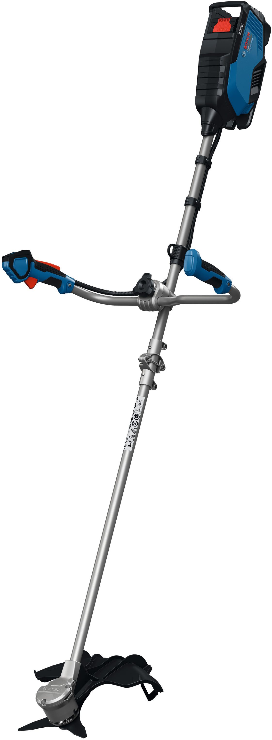 Bosch Professional Akku-Rasentrimmer GFR18V-25 BH, 25 cm Arbeitsbreite Messer, 40 cm Arbeitsbreite Faden, (ohne Akku und Ladegerät), leistungsstarker Freischneider für größere Arbeitsbereiche