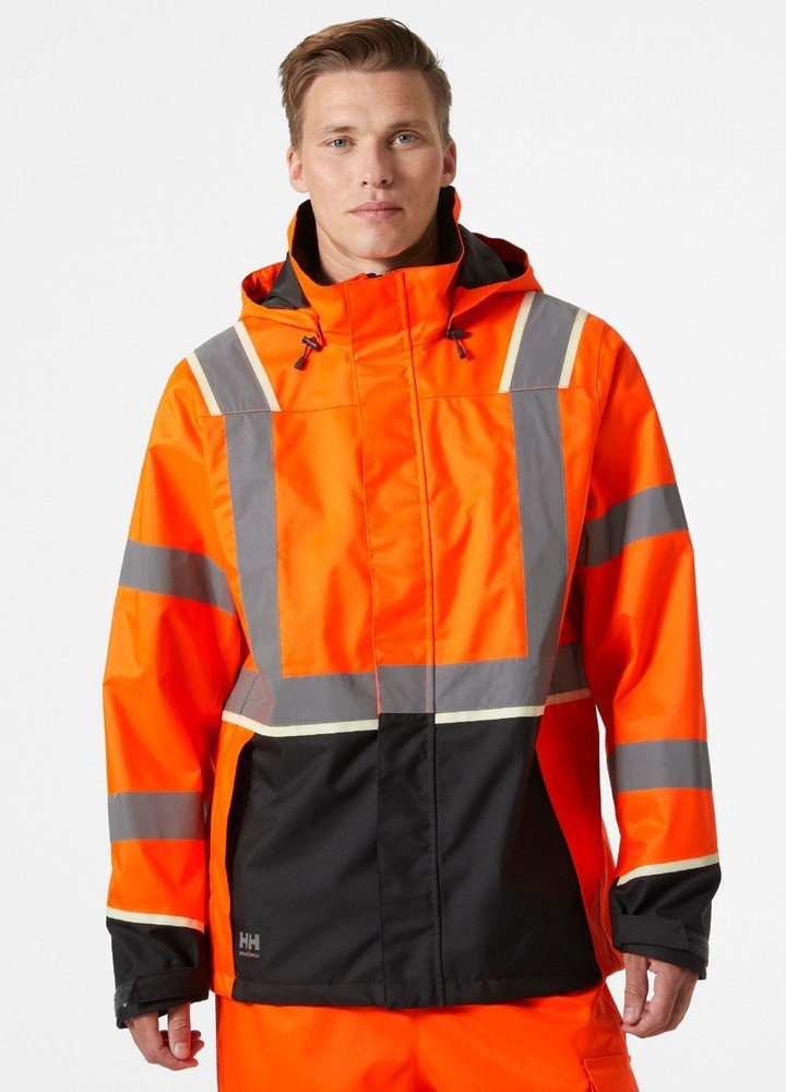 Helly Shell Jacket Hansen Kurzjacke Orange/Ebony Uc-Me