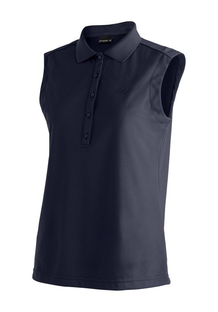 Maier Sports Outdoorbluse Maier Sports Ulrike Sleeveless Poloshirt Damen