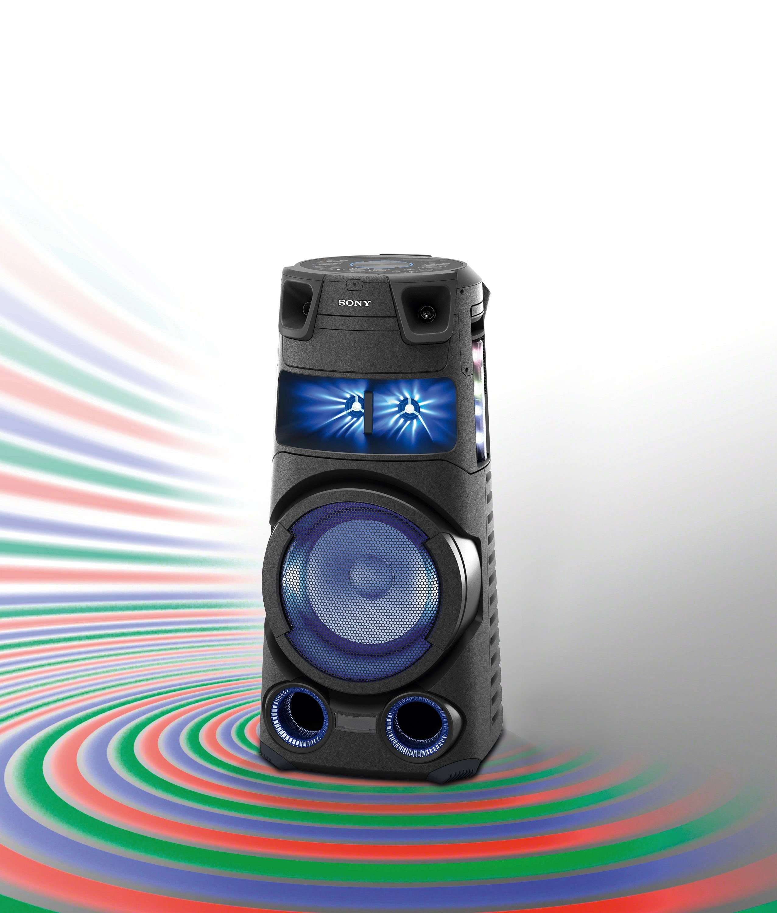 Sony MHC-V73D Party-Lautsprecher NFC) (Bluetooth