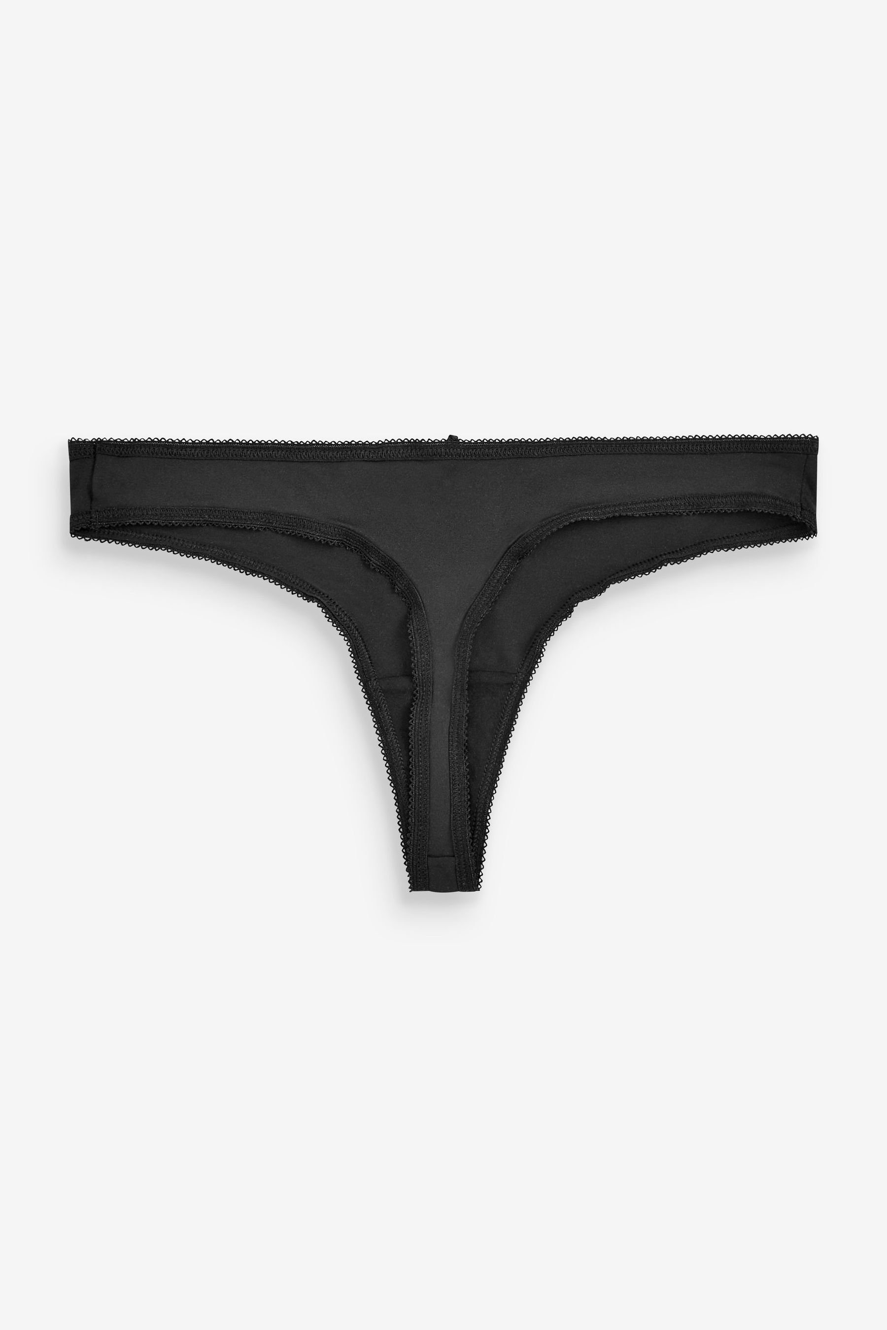 Mikrofaser-Slips, 5er-Pack Tanga Black/White/Nougat Tanga Next (5-St)