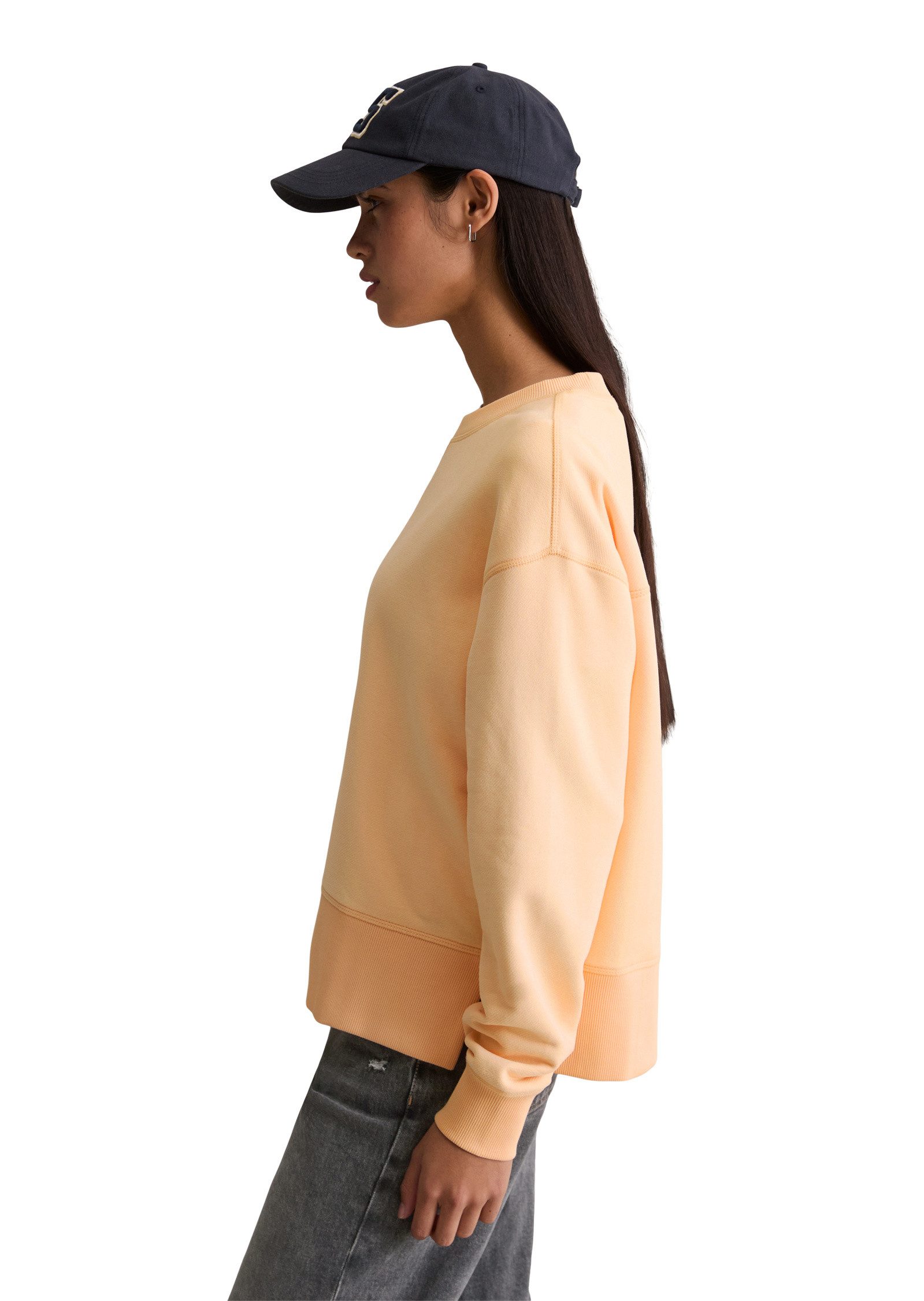 Marc O'Polo DENIM Sweatshirt aus Organic Cotton-Mix günstig online kaufen