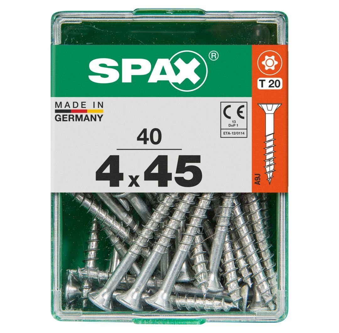 SPAX Holzbauschraube Spax Universalschrauben 4.0 x 45 mm TX 20 - 40 | Schrauben