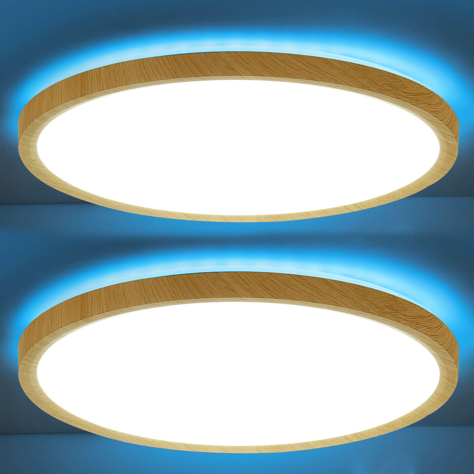oyajia LED Deckenleuchte Ultra Dünn 24W günstig online kaufen