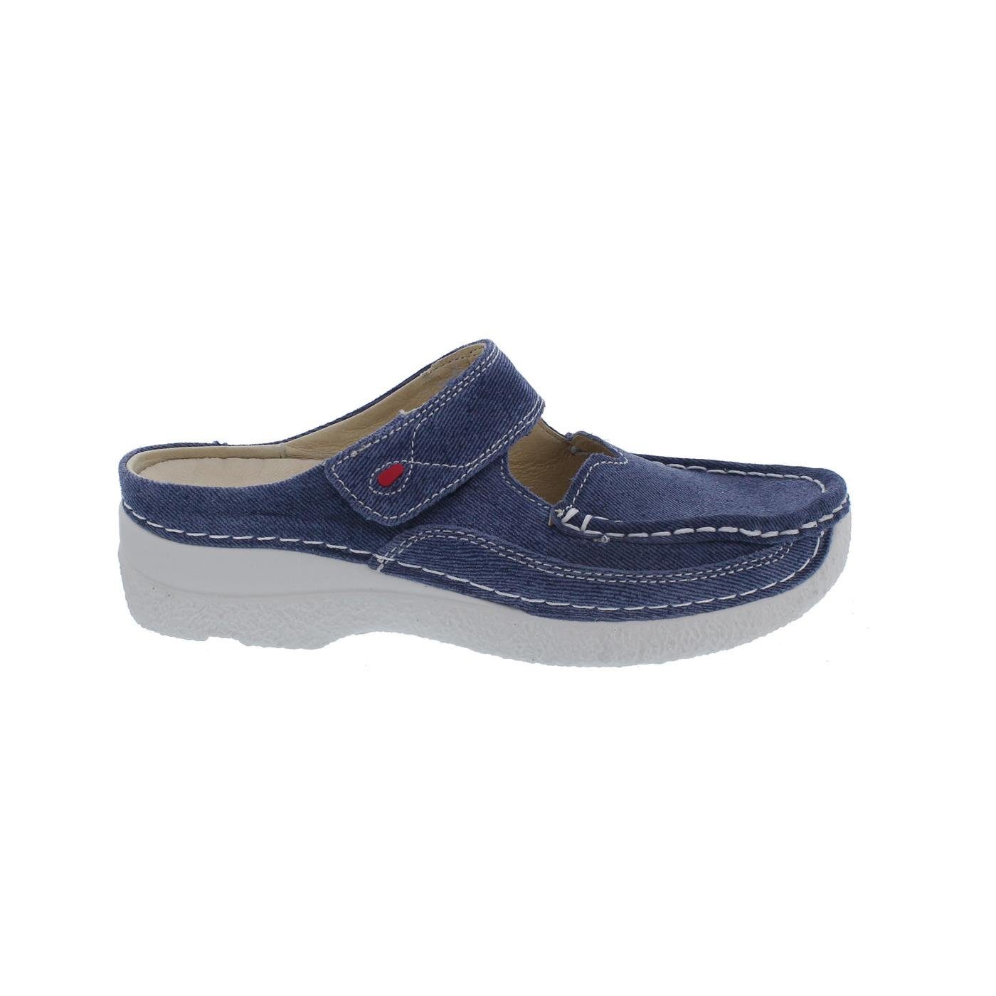 Wolky Roll-Slipper, Clog, Jeans suede, Denim, 0622793-820 Clog