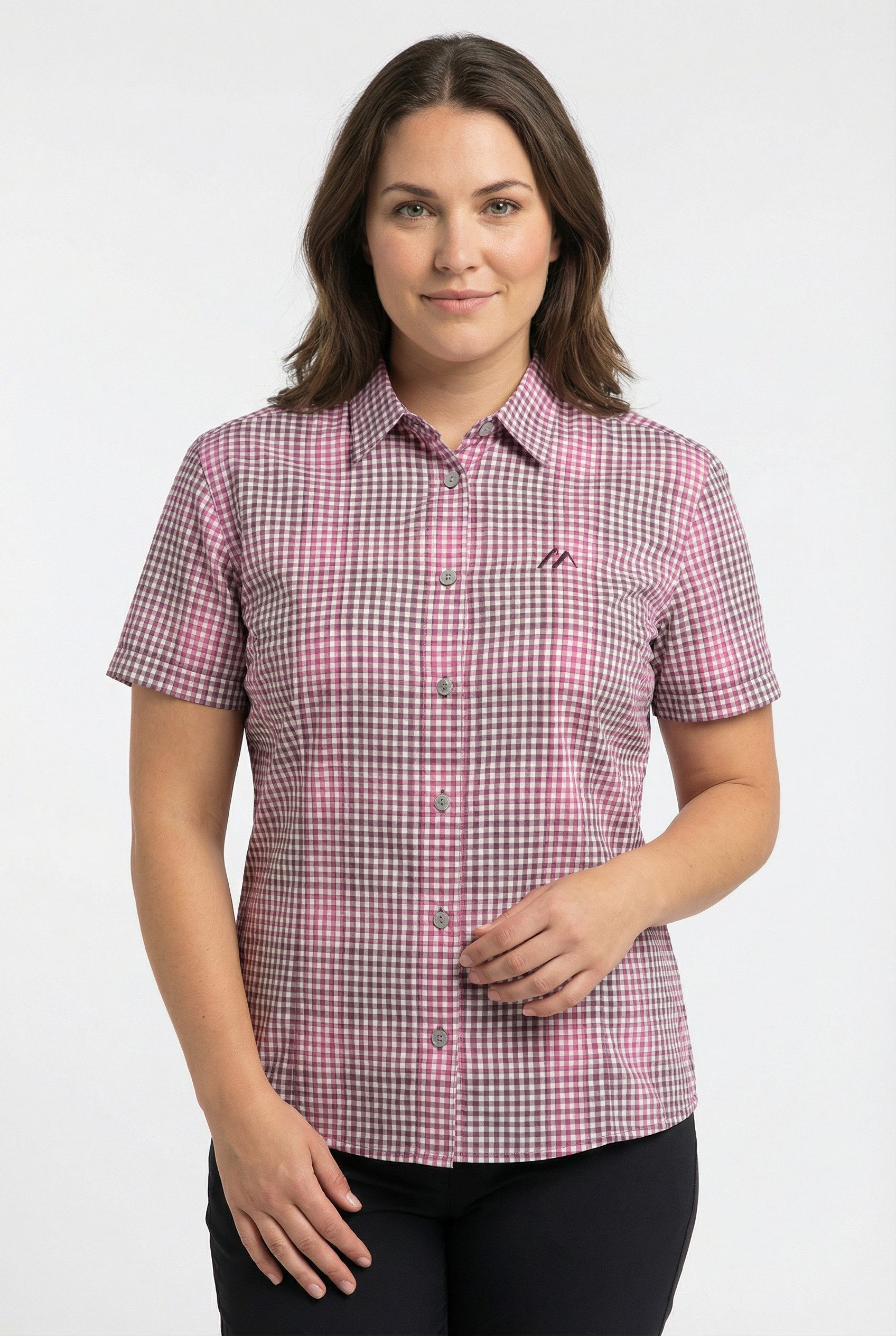 Maier Sports Karobluse mit Hemdblusenkragen günstig online kaufen
