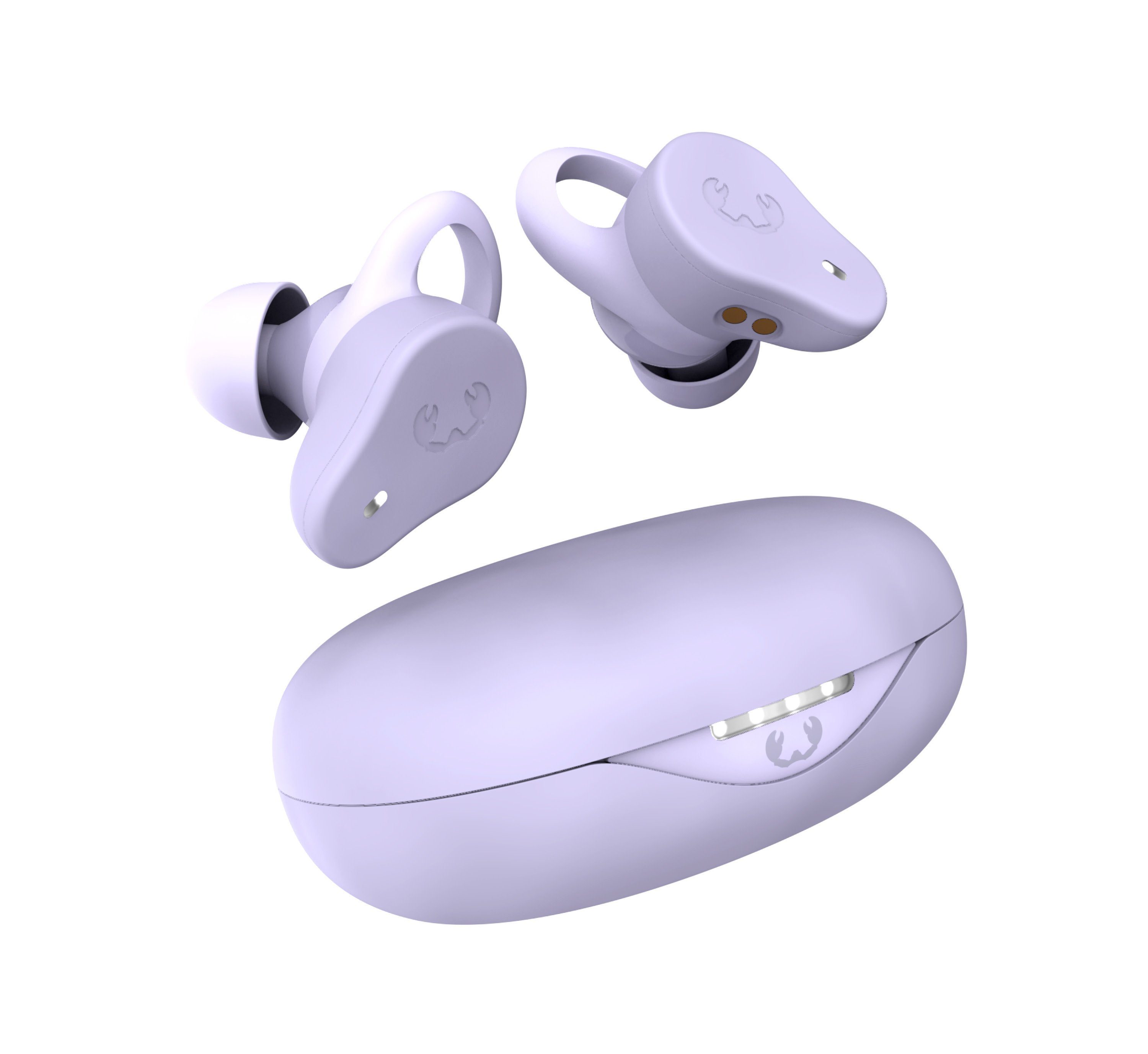 Fresh´n Rebel Twins Move Kopfhörer (Kabelloses Hörerlebnis mit True Wireless-Technologie, Intuitive Touch-Steuerung für bequeme Bedienung, Langlebige Batterie mit bis zu 30 Stunden Wiedergabezeit) Dreamy Lilac