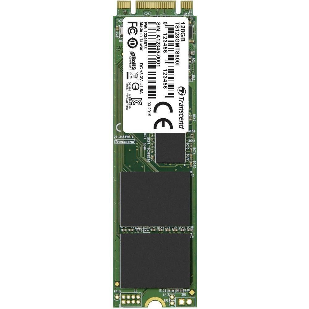 Transcend MTS800I SATA III M.2 SSD TS128GMTS800I SSHD-Hybrid-Festplatte