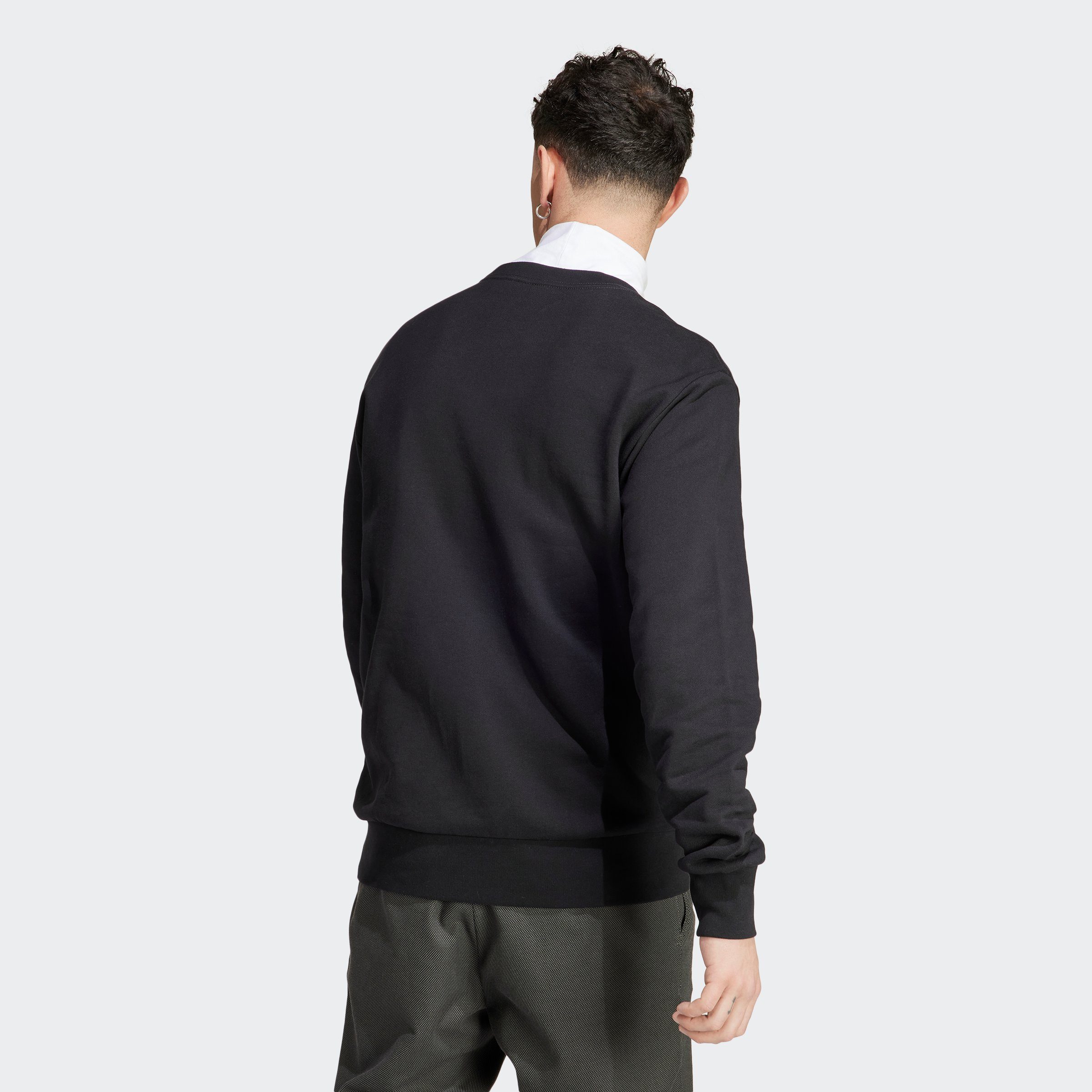 Sweatshirt SMALL FRENCH LOGO TERRY adidas ESSENTIALS EMBROIDERED Sportswear