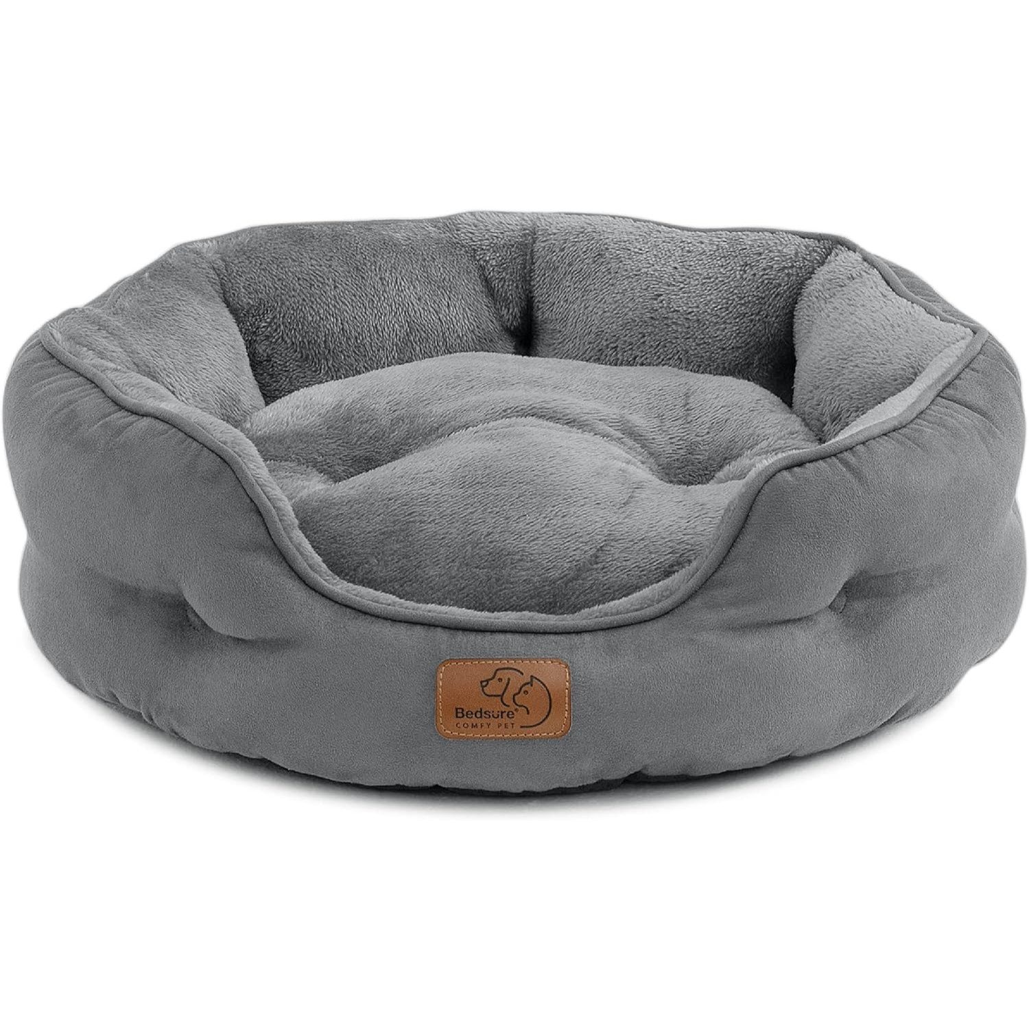 LuxusKollektion Katzenkäfig Katzenbett waschbar Katzen Bettchen 51x48x15cm grau Katzenschlafplatz
