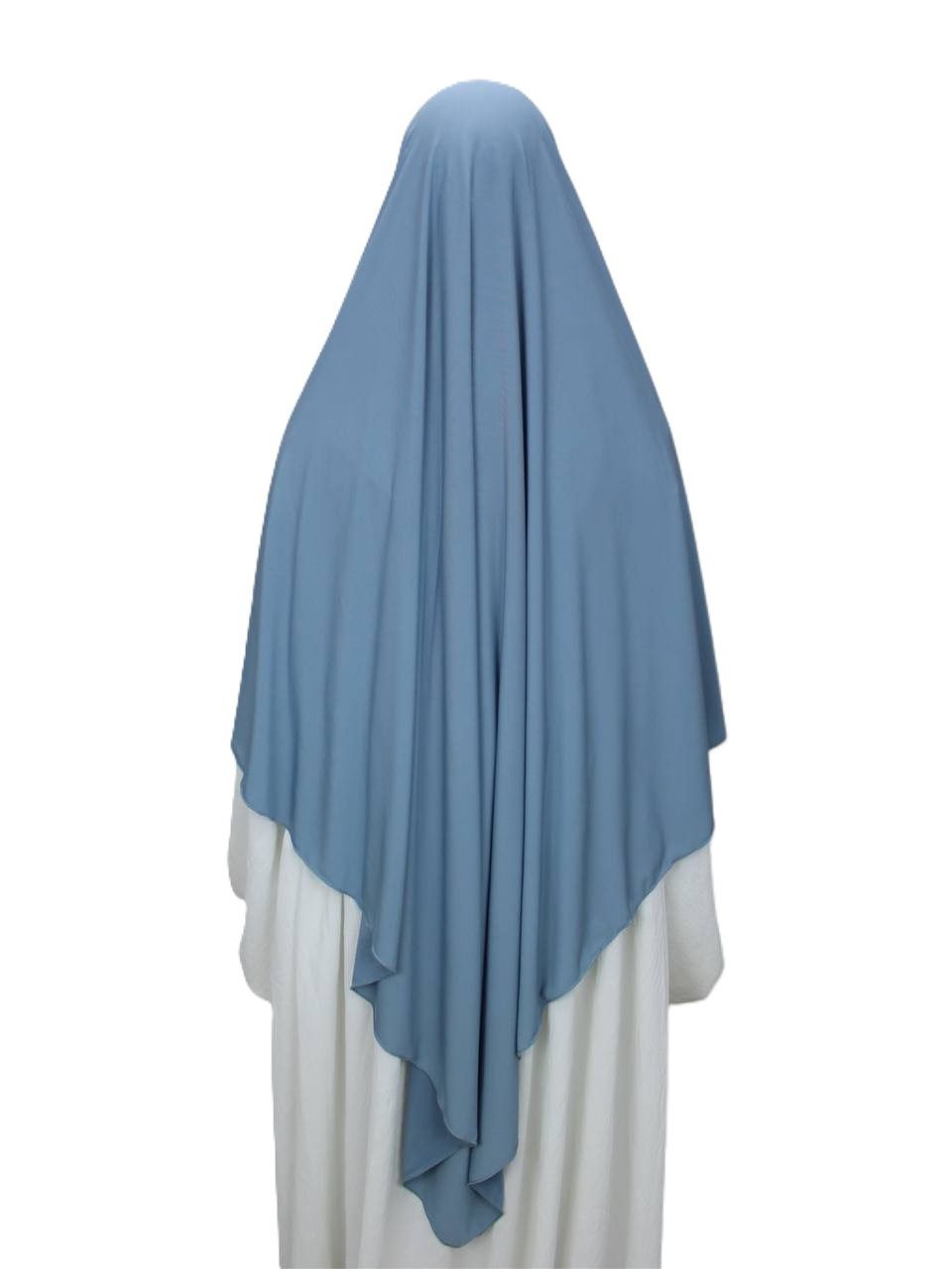 Aymasal Kopftuch Jersey premium Khimar BAYLA Einlagiger Jersey Khimar Hijab Scarf Islam, (Einzeln, Einzelartikel), Kopftuch Jersey Premium Khimar BAYLA
